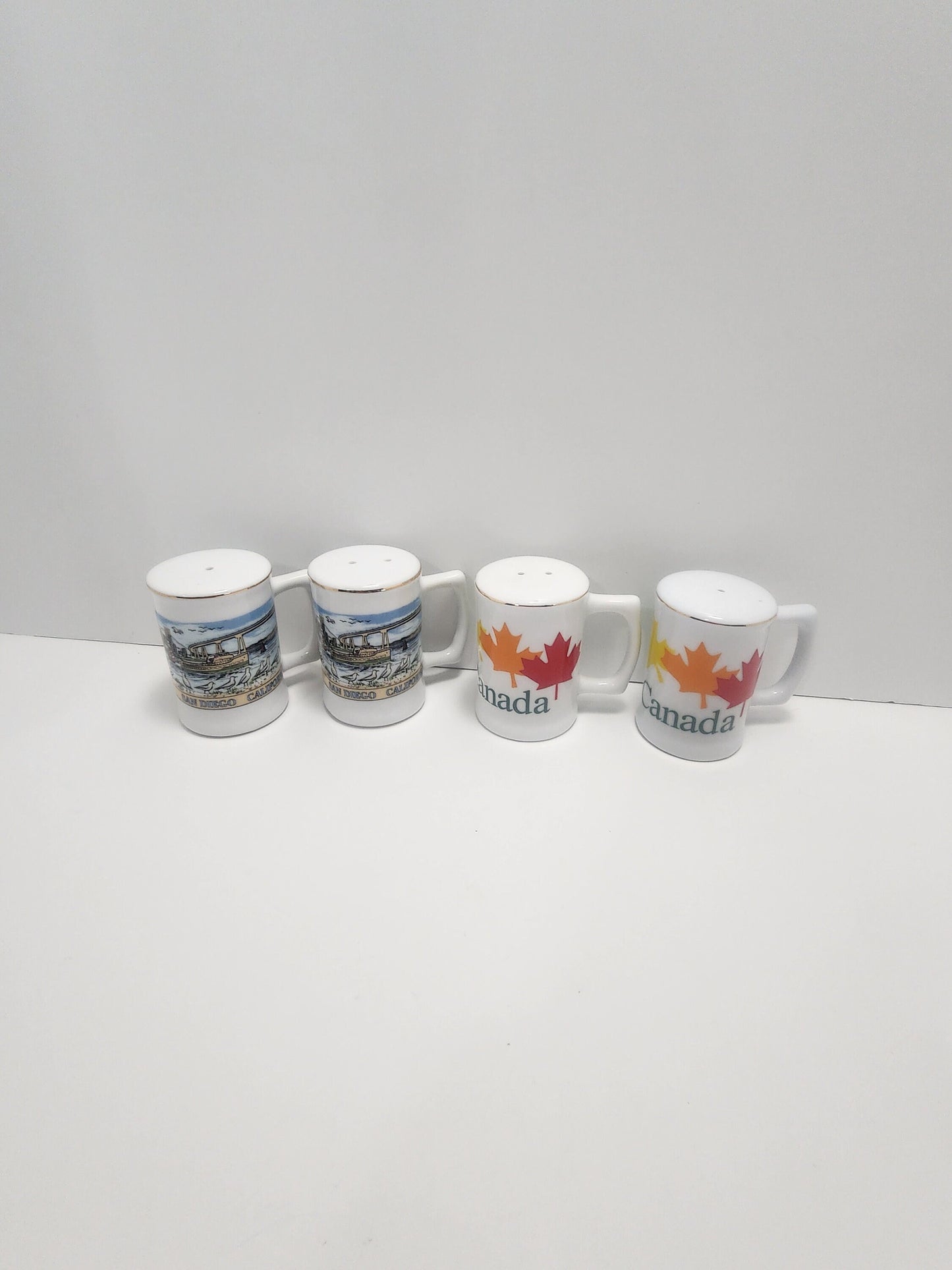 Salt and Pepper Shakers - Vintage Kitchen - Kitchen - Kitchen Decor - Canada - San Diego - California