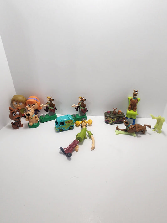 Rare Vintage Scooby Doo Toys - Scooby Doo - Scooby Doo Toys - Happy Meal Toys - Vintage Toys - Shaggy - Velma - Fast Food Toys