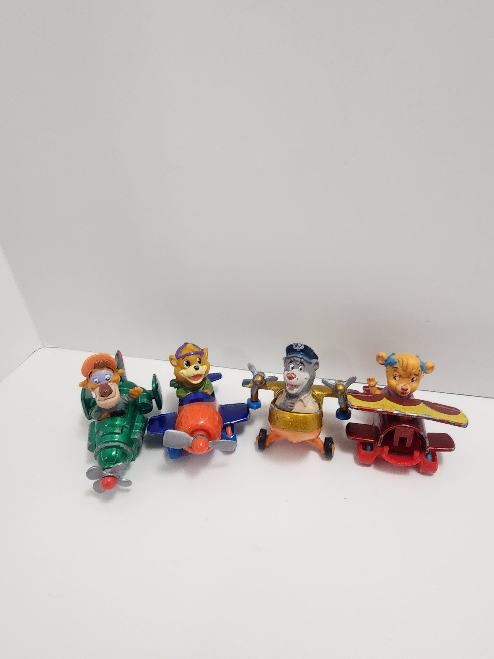 Disney Talespin Toys - Kellogg Cereal - Baloo - Don Karnage - Talespin