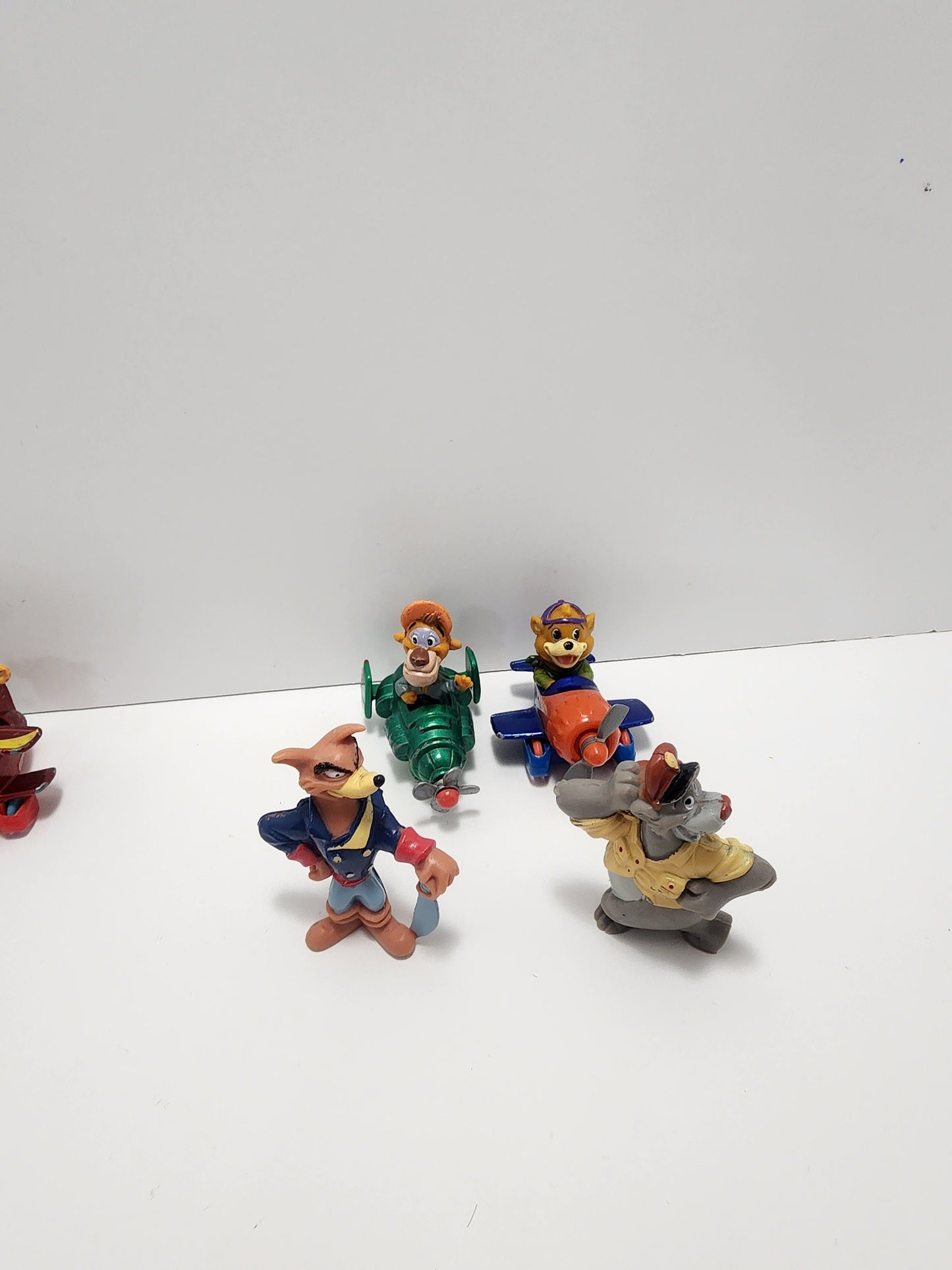 Disney Talespin Toys - Kellogg Cereal - Baloo - Don Karnage - Talespin