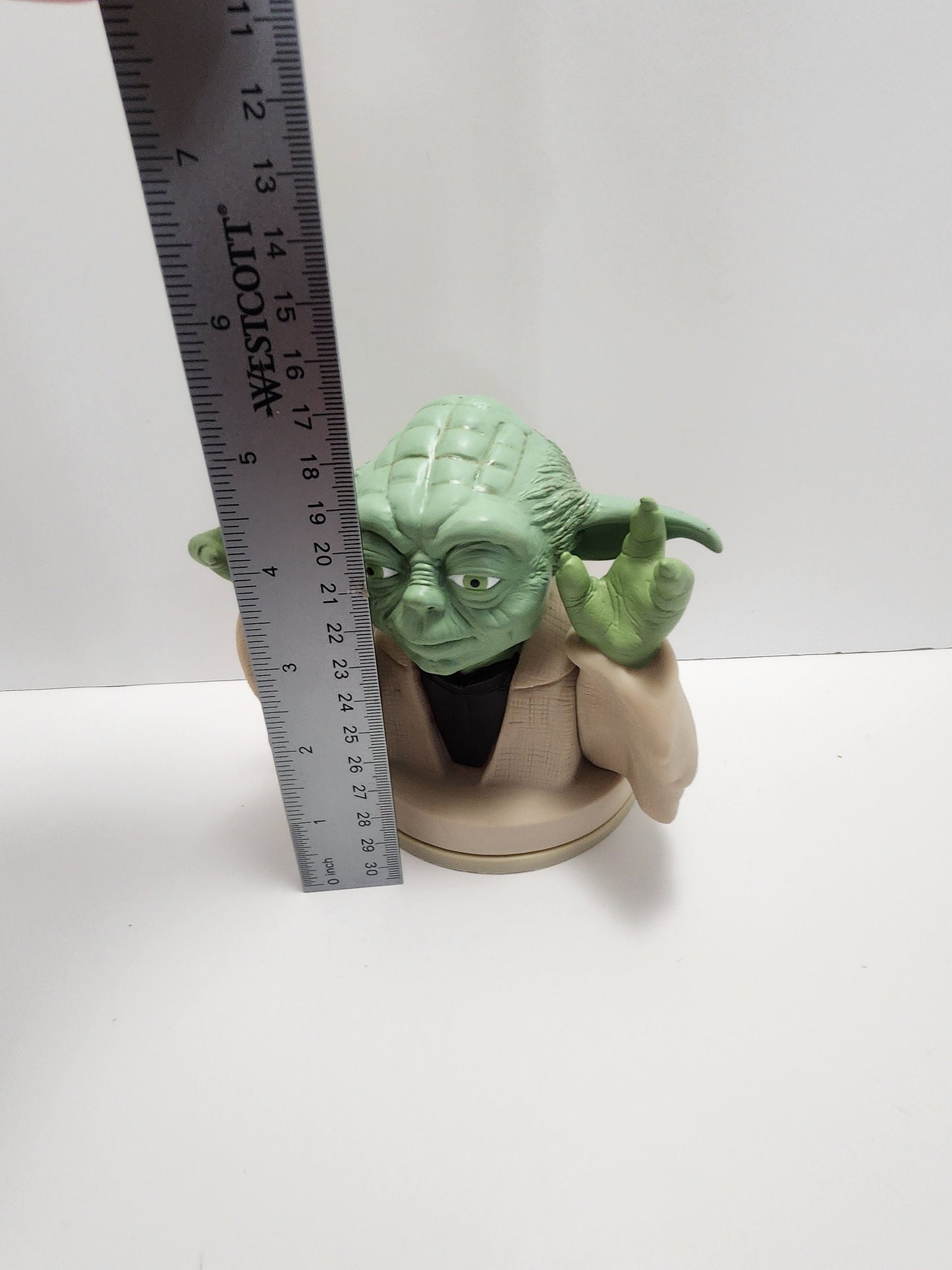 Star Wars Yoda Film Cup Holder 1990s - Star Wars - Tumblers - Yoda - Vintage Star Wars - Movies