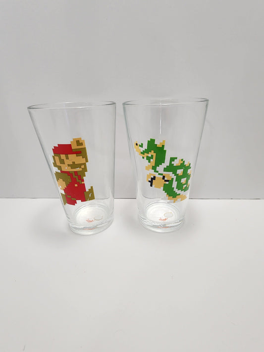 Mario Brothers Nitendo Character Glasses - Mario - Bowser - Super Mario - Nitendo - Character Glasses