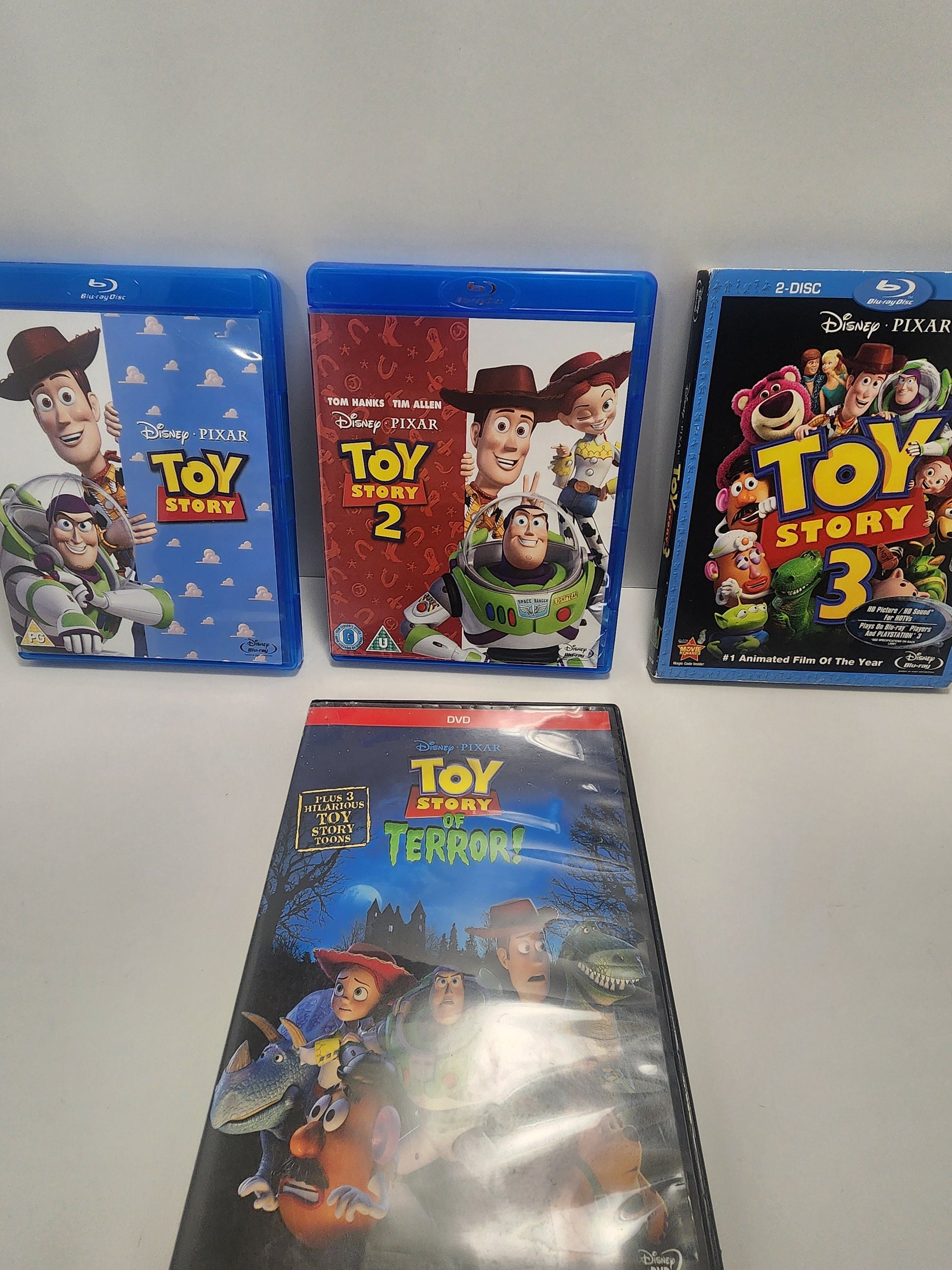 Disney Toy Story BlueRay Movie Set - Toy Story - Movies - Disney - Disney Movies