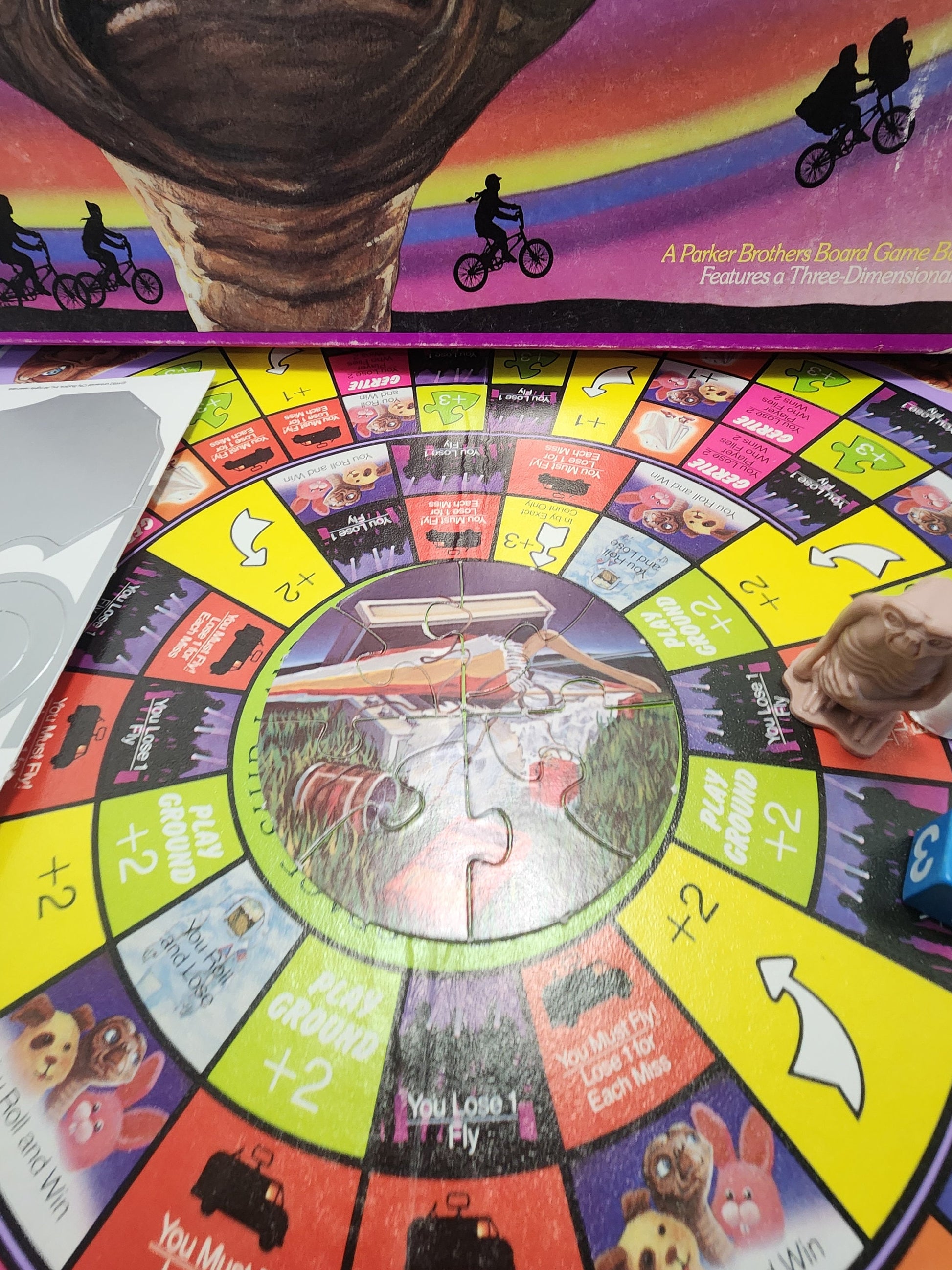 ET 1982 Parker Brothers Board Game - Extra Terrestrial - ET - Board Games - Parker Brothers - Vintage Games