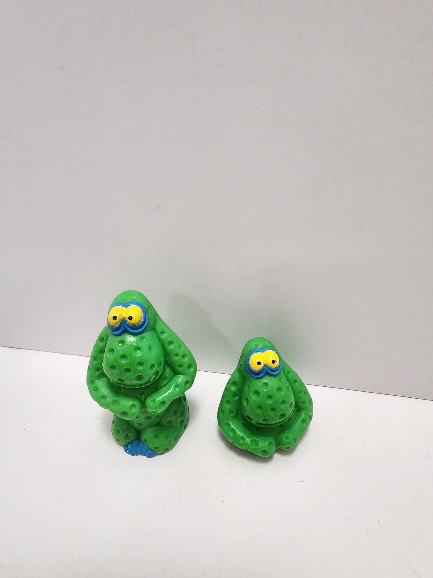 1991 Freaky Fellas Lot of 2 - Burger King - Fast Food Toys - Monsters - Freaky Fellas