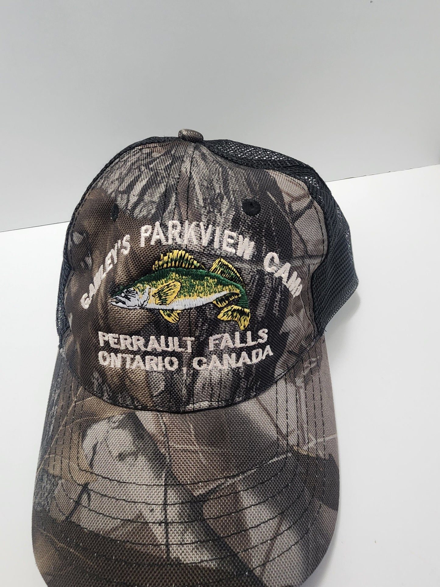Ontario Canada Walleye Men's Fishing Hat - Hat - Walleye - Fishing - Fishing Hat - Fishing Gift