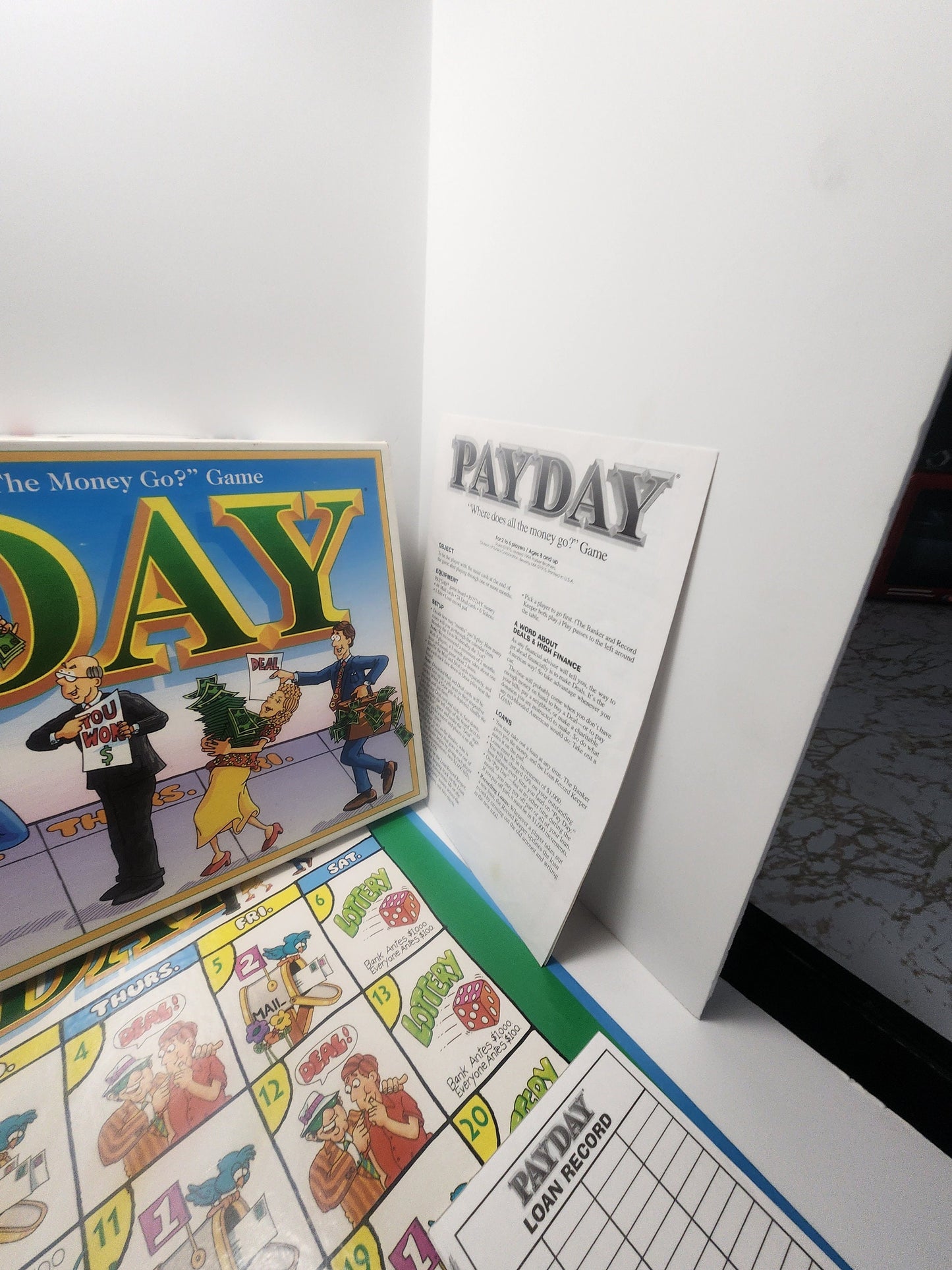 Payday Vintage 1994 Parker Brothers Board Game - Payday - Pay Day - Parker Brothers - Board Games - Family Game Night