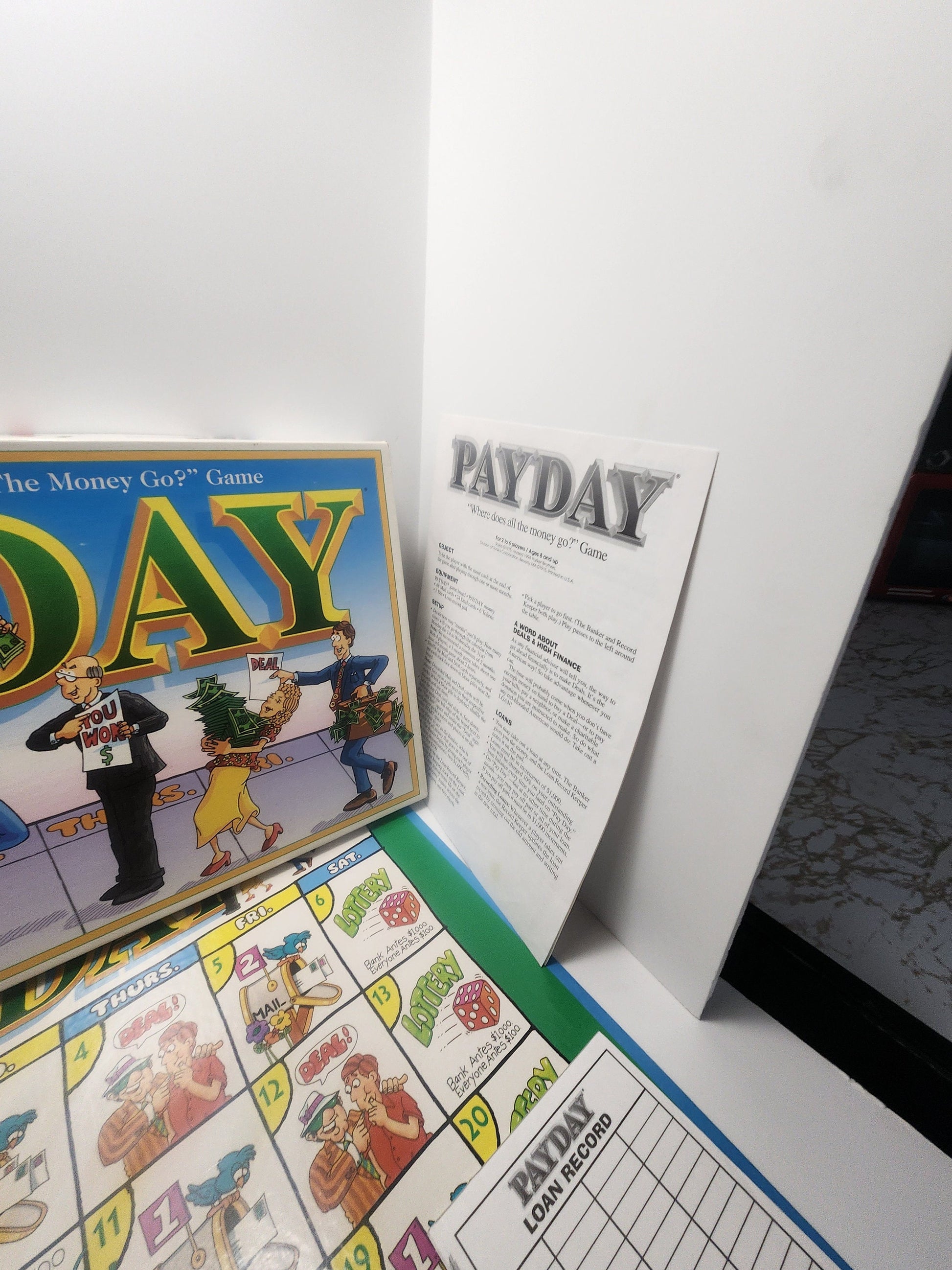 Payday Vintage 1994 Parker Brothers Board Game - Payday - Pay Day - Parker Brothers - Board Games - Family Game Night
