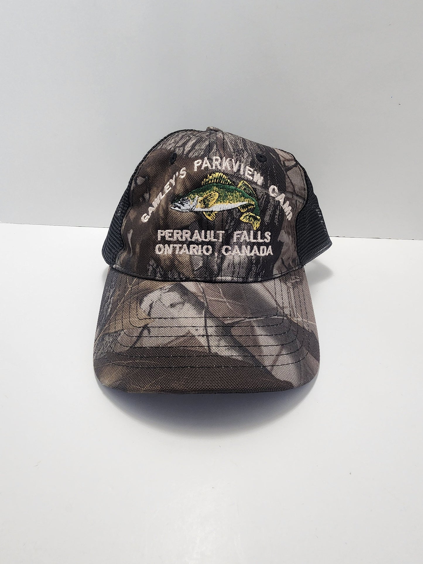 Ontario Canada Walleye Men's Fishing Hat - Hat - Walleye - Fishing - Fishing Hat - Fishing Gift