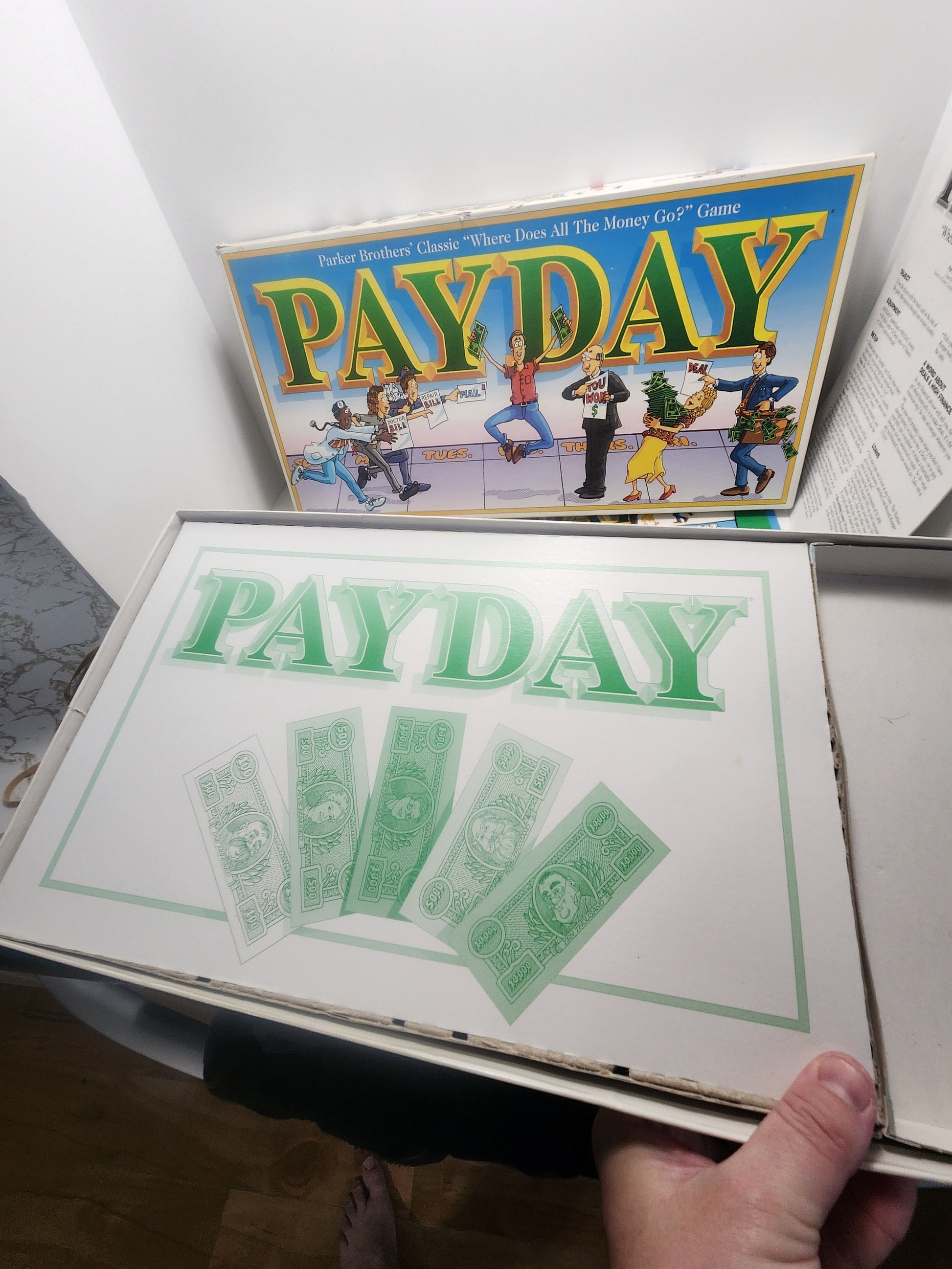 Payday Vintage 1994 Parker Brothers Board Game - Payday - Pay Day - Parker Brothers - Board Games - Family Game Night