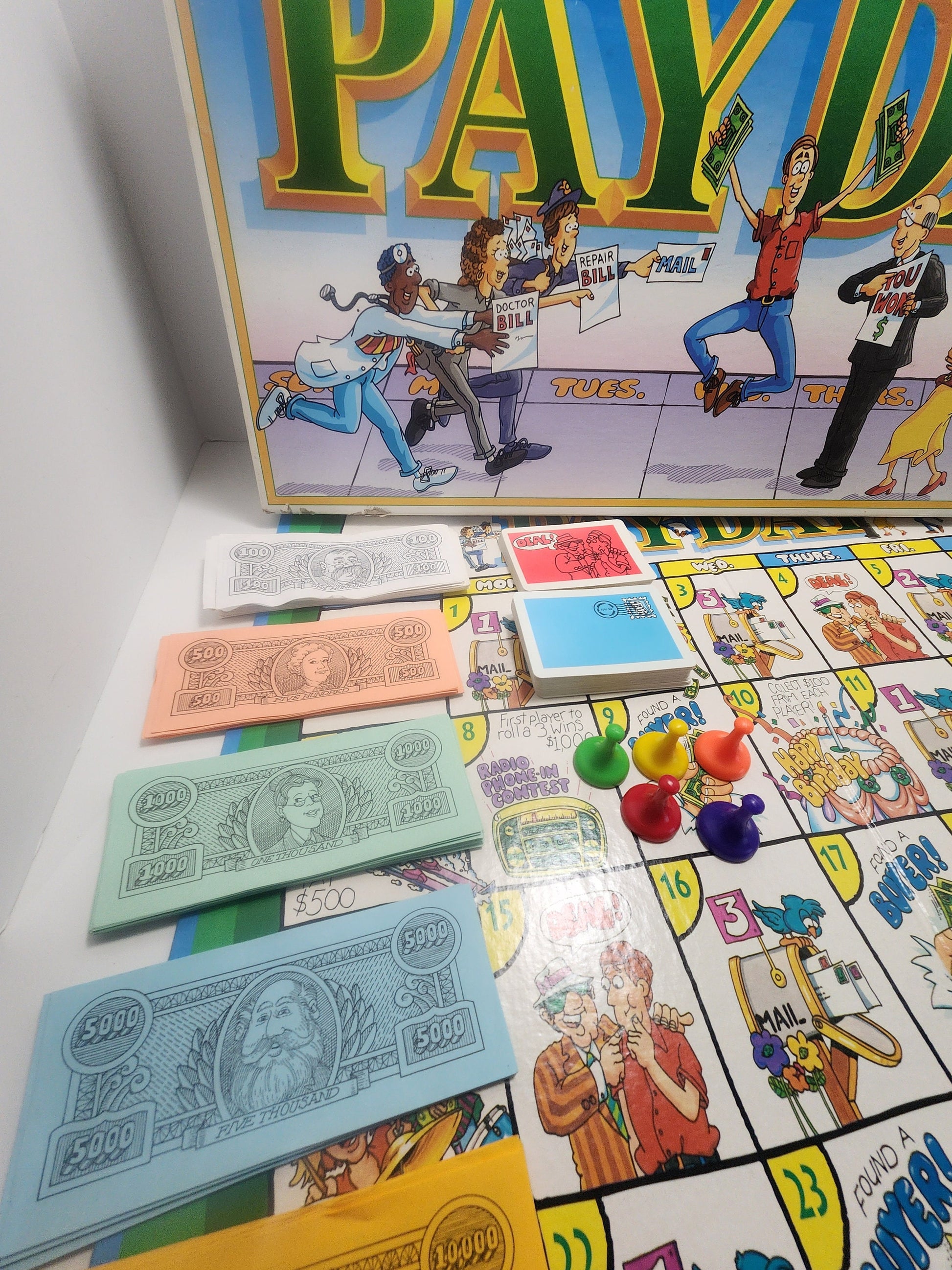 Payday Vintage 1994 Parker Brothers Board Game - Payday - Pay Day - Parker Brothers - Board Games - Family Game Night