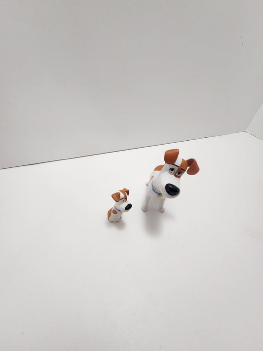 The Secret Life Of Pets Max Lot of 2 Figures - Disney - Disney Toys - Pets - Max - Dogs