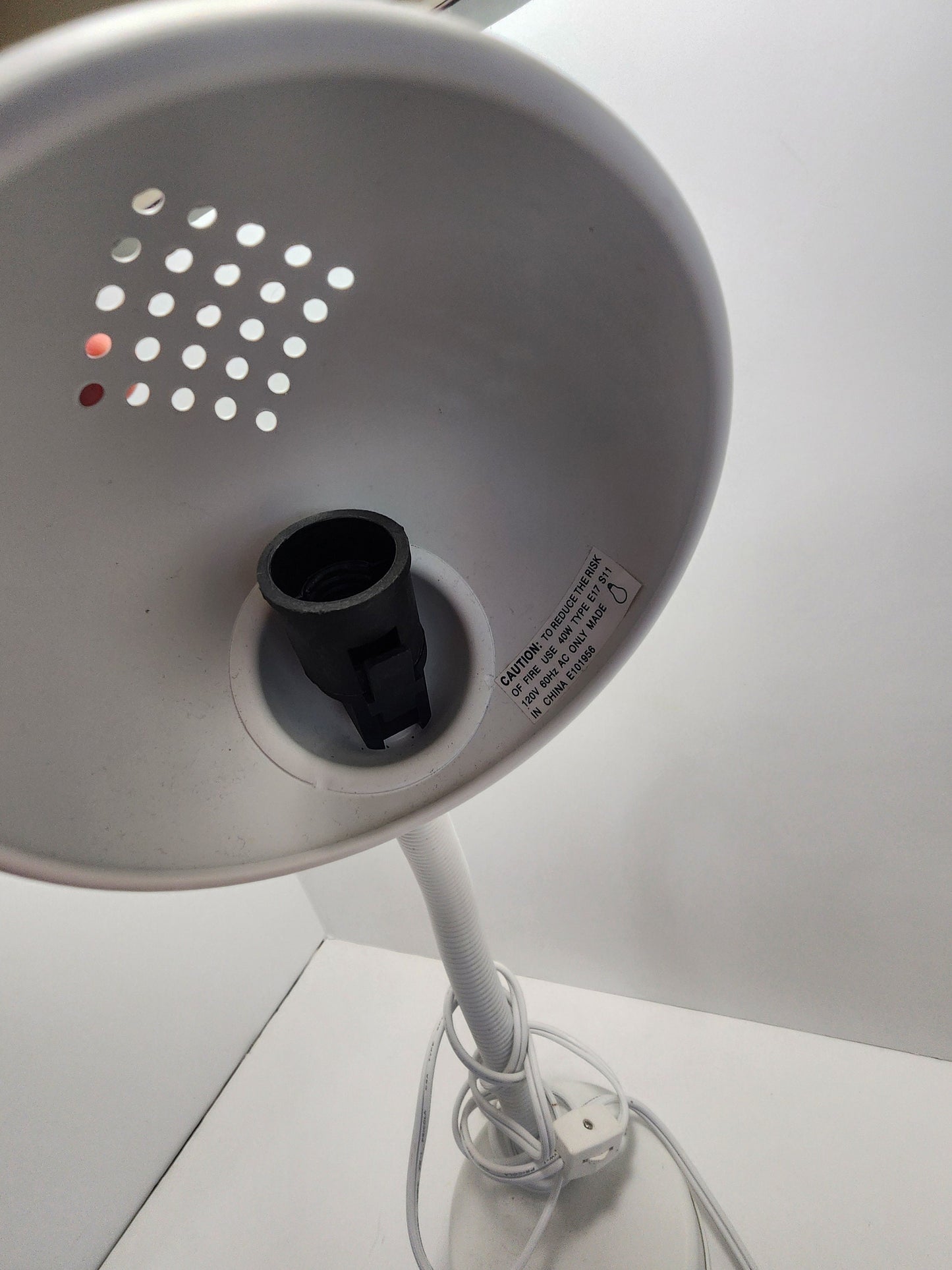 White Desk Lamp - Lamps - Office - Desk - Work Supplies - Remote - Work From Home