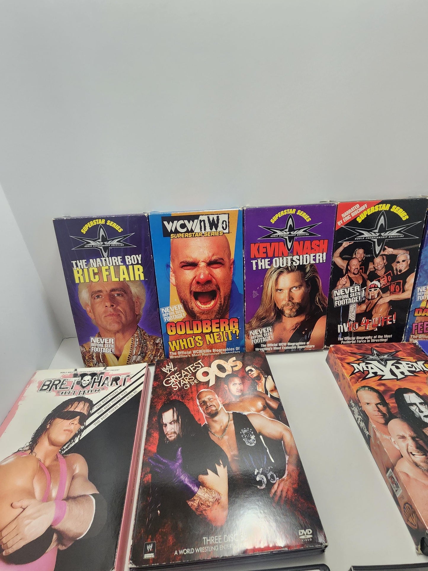 Wrestling Dvd - Wwf - WWE- Ecw - Wcw - Dvds - Wrestling - Vintage Wrestling