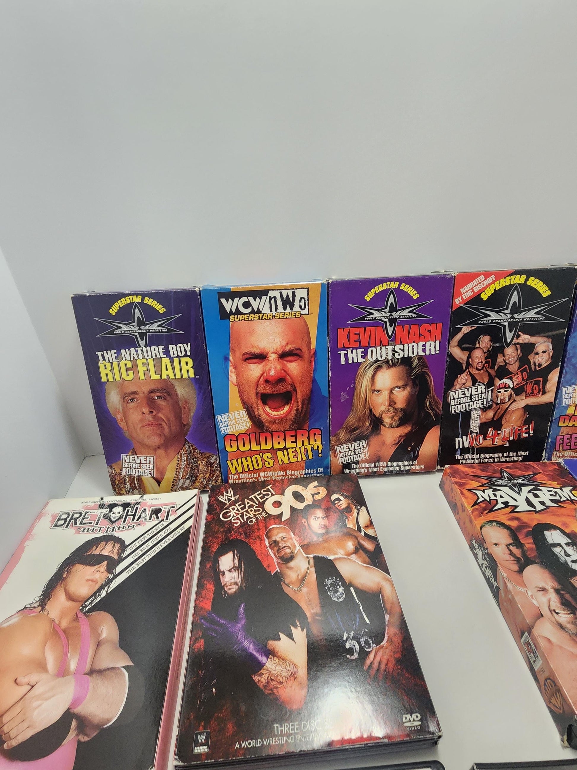 Wrestling Dvd - Wwf - WWE- Ecw - Wcw - Dvds - Wrestling - Vintage Wrestling