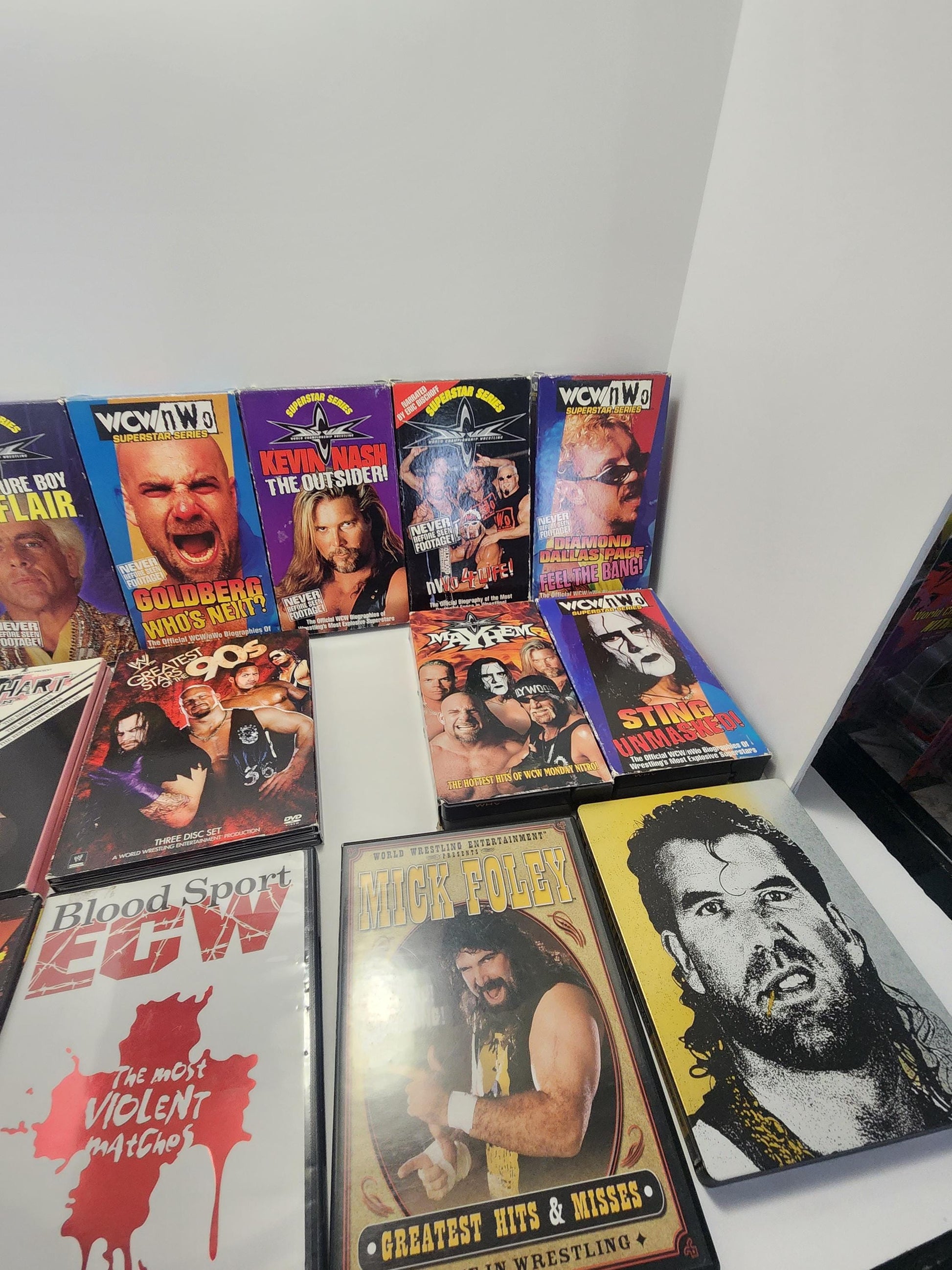 Wrestling Dvd - Wwf - WWE- Ecw - Wcw - Dvds - Wrestling - Vintage Wrestling