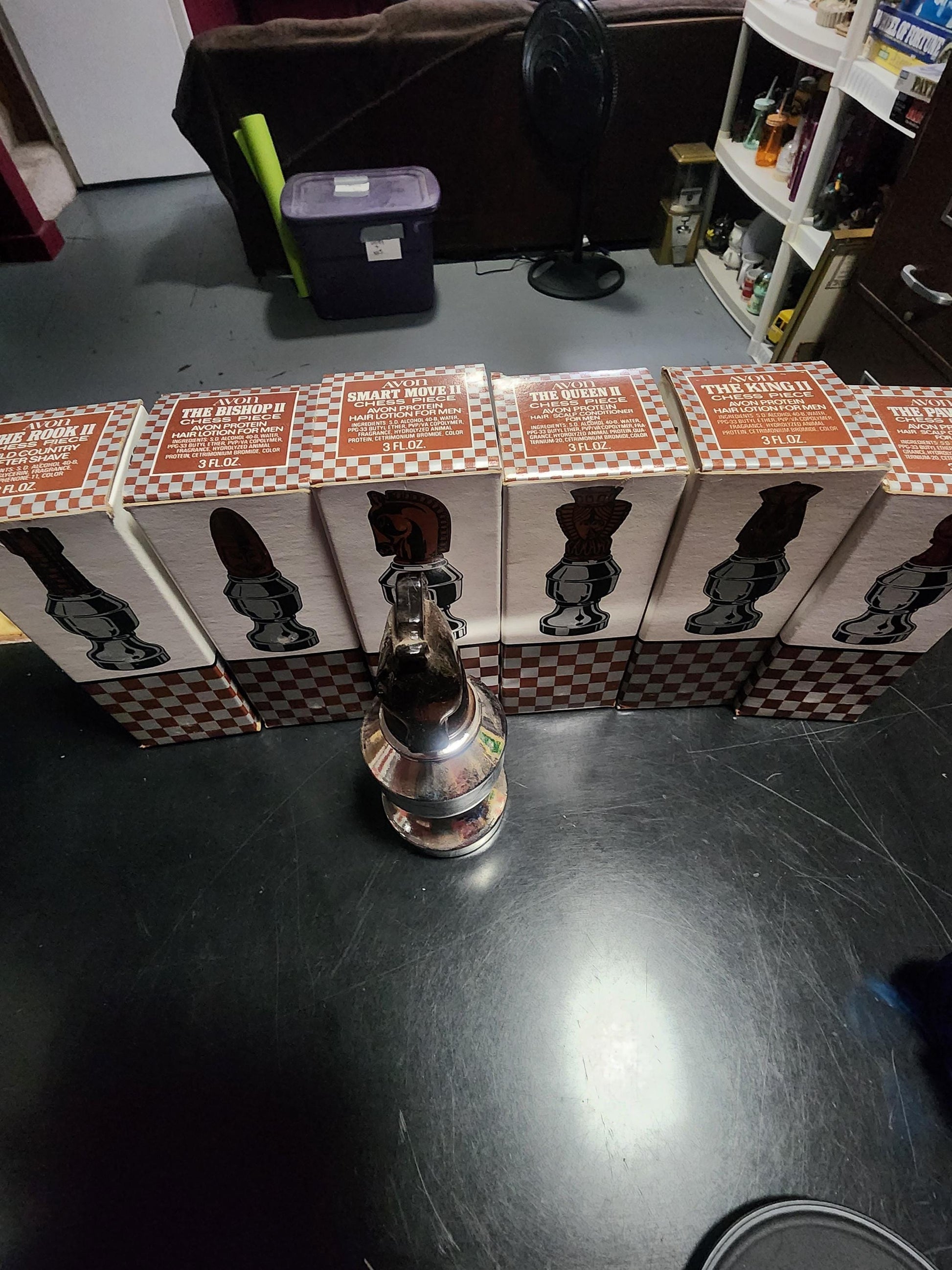 Avon 1980s Bottles Chess Pieces Choice Yours - Chess - King - Queen - Chess Pieces - Avon - Avon Bottles - Cologne - Wild Country - Decanter