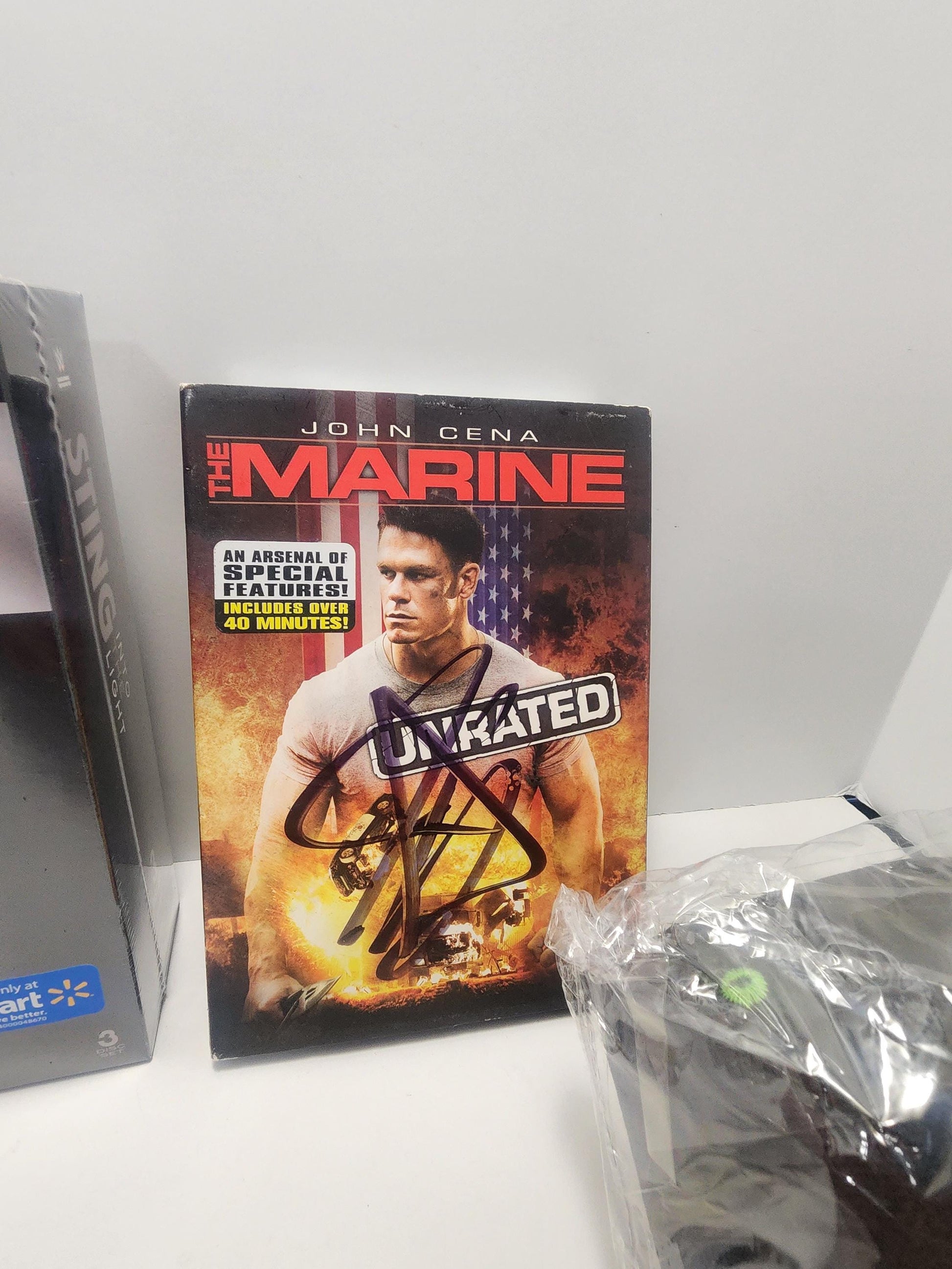 Wwe Memorbilla - Wwf - WCW - Sting - John Cena - Hats - Dvds - WCW Memorbilla