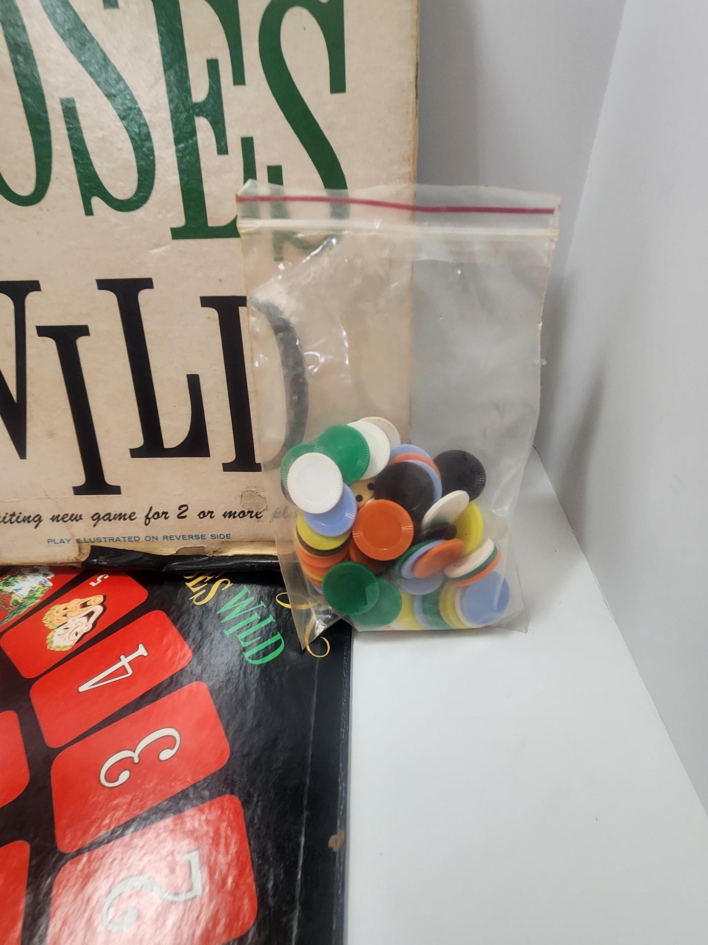 1966 Vintage Gooses Wild Board Game - Gooses Wild - Casino - Casino Games - Family Game Night - Board Games - Vintage Games