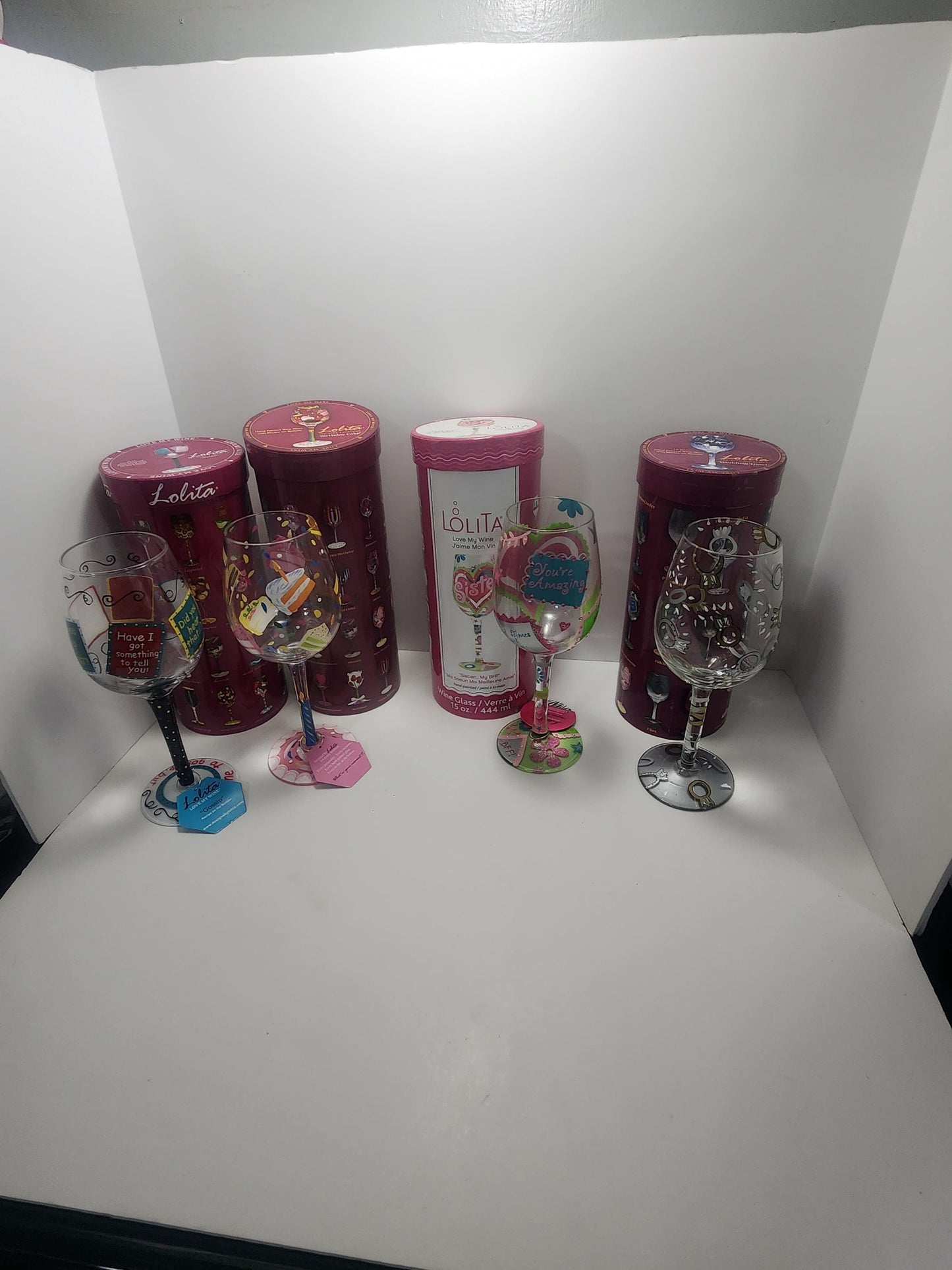 Lolita Martini Glasses - Drinkware - Barware - Martini Glasses - Lolita - Wedding Gift - Birthday Gift