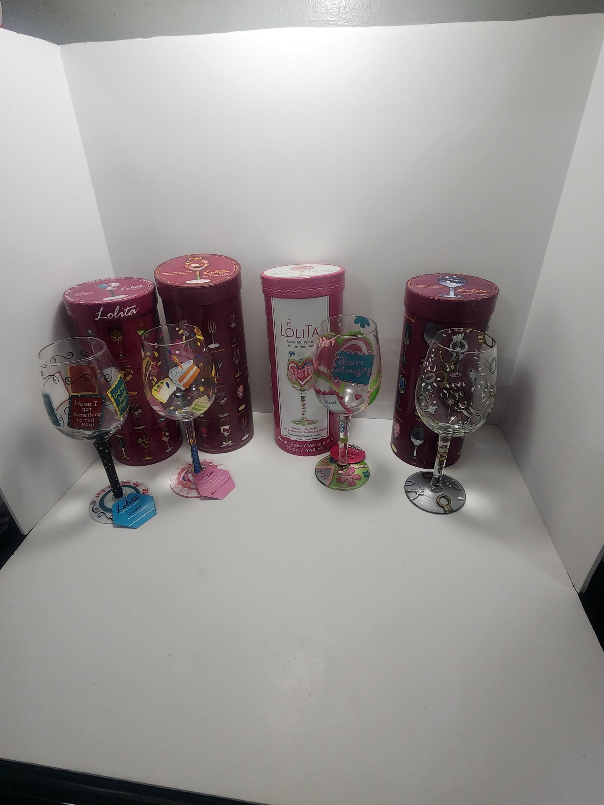 Lolita Martini Glasses - Drinkware - Barware - Martini Glasses - Lolita - Wedding Gift - Birthday Gift