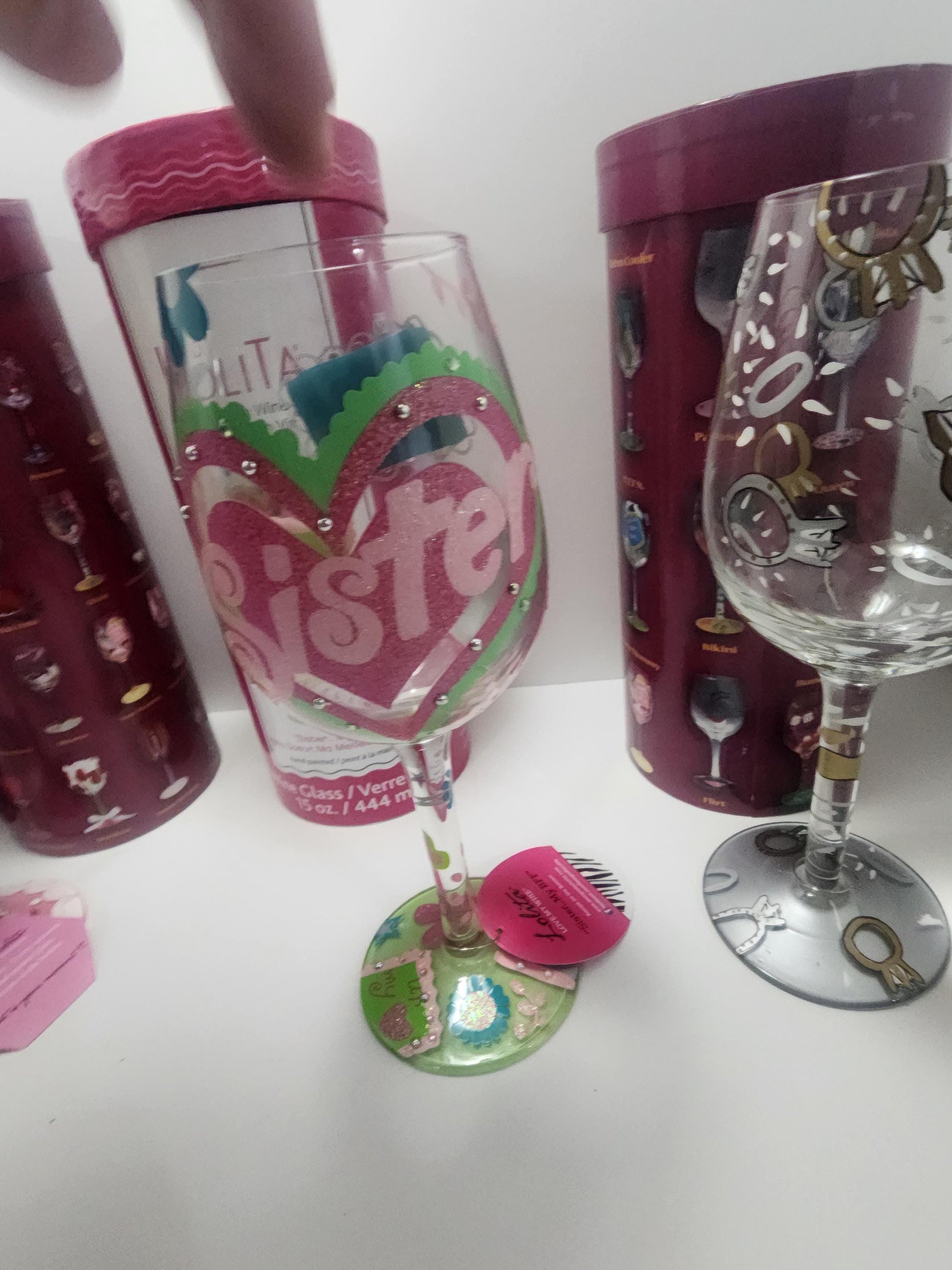 Lolita Martini Glasses - Drinkware - Barware - Martini Glasses - Lolita - Wedding Gift - Birthday Gift