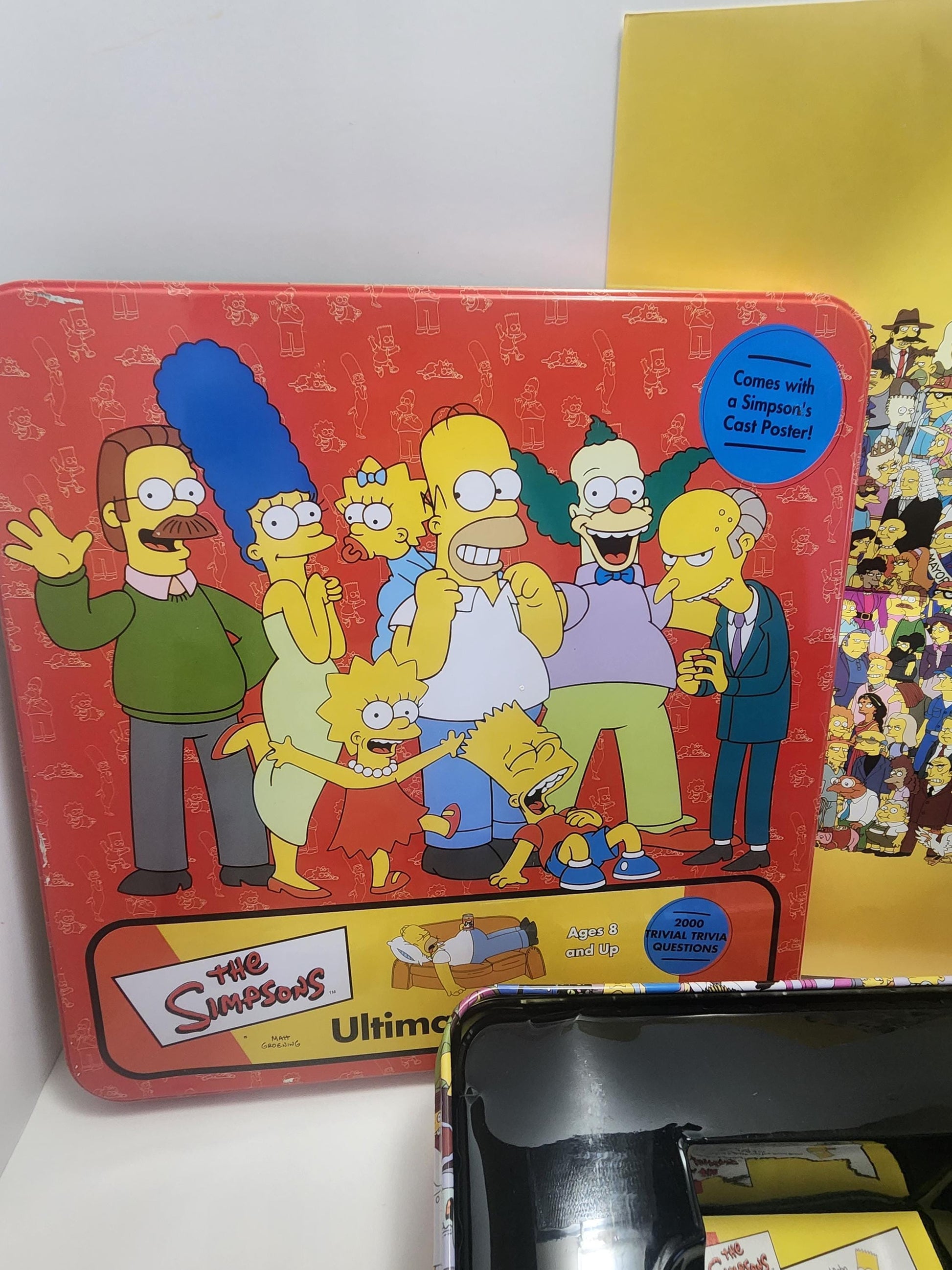 The Simpsons Vintage 2001 Trivia Game - Trivia - Trivia Games - Games - Family Game Night - Board Games - The Simpsons - Simpsons
