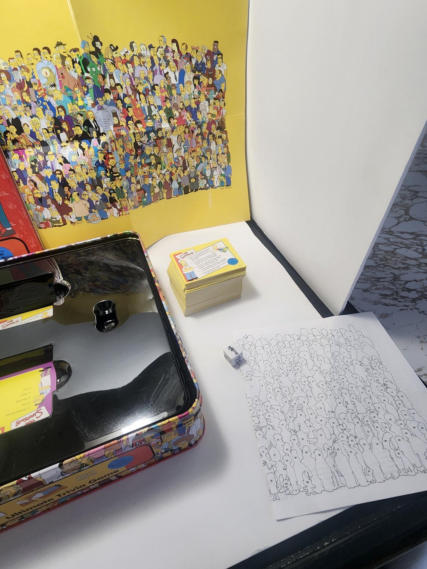 The Simpsons Vintage 2001 Trivia Game - Trivia - Trivia Games - Games - Family Game Night - Board Games - The Simpsons - Simpsons