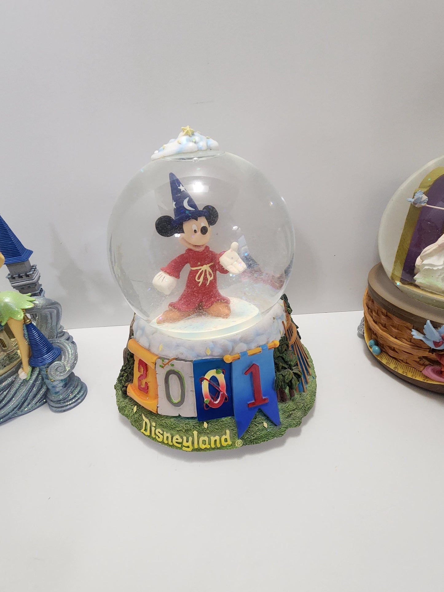 Walt Disney Vintage Snowglobes - Mickey Mouse - Music Boxes - Cinderella - Carabelle Cow - Horace Horsecollar - Vintage Disney - Sorcerer