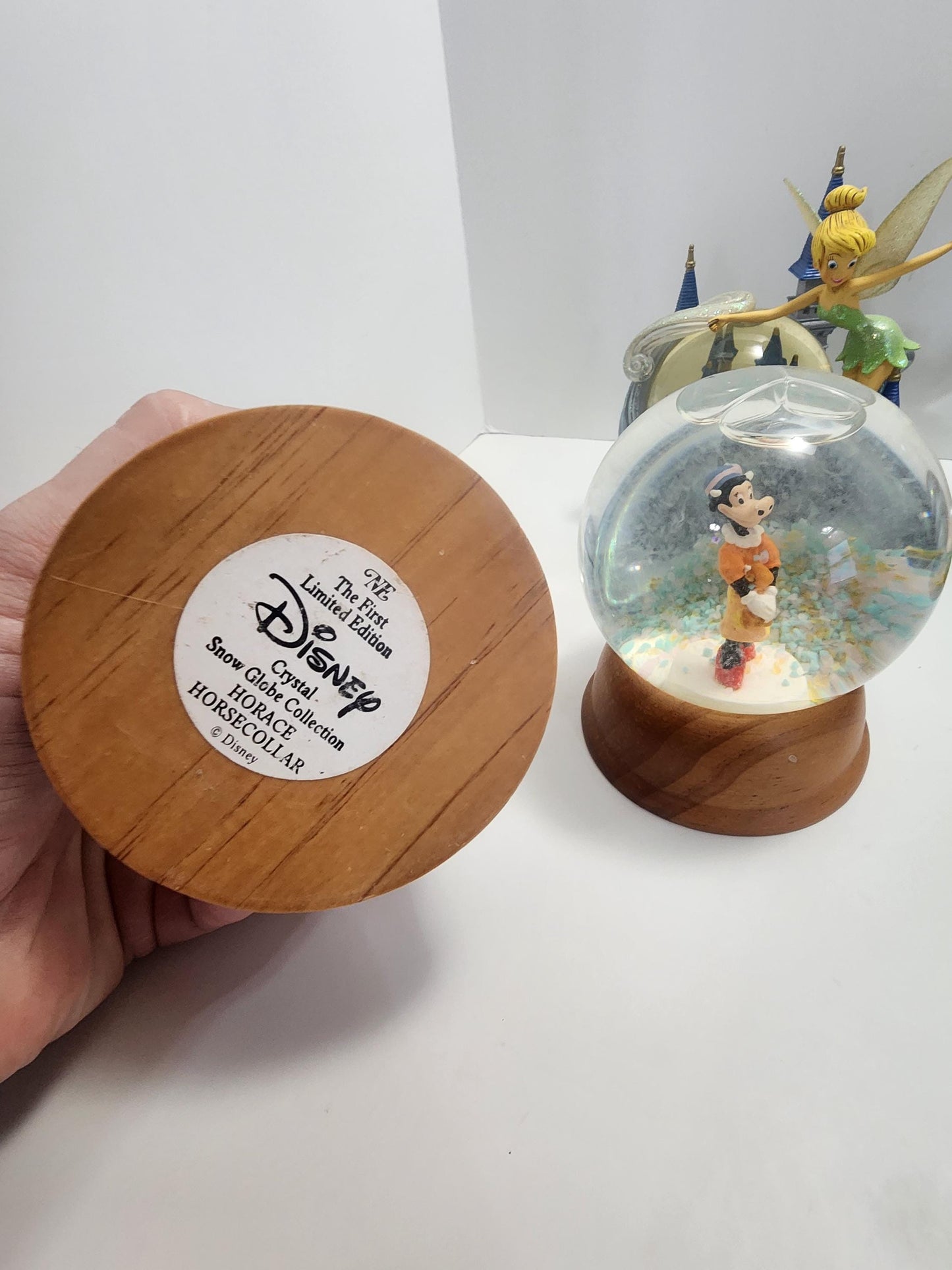 Walt Disney Vintage Snowglobes - Mickey Mouse - Music Boxes - Cinderella - Carabelle Cow - Horace Horsecollar - Vintage Disney - Sorcerer