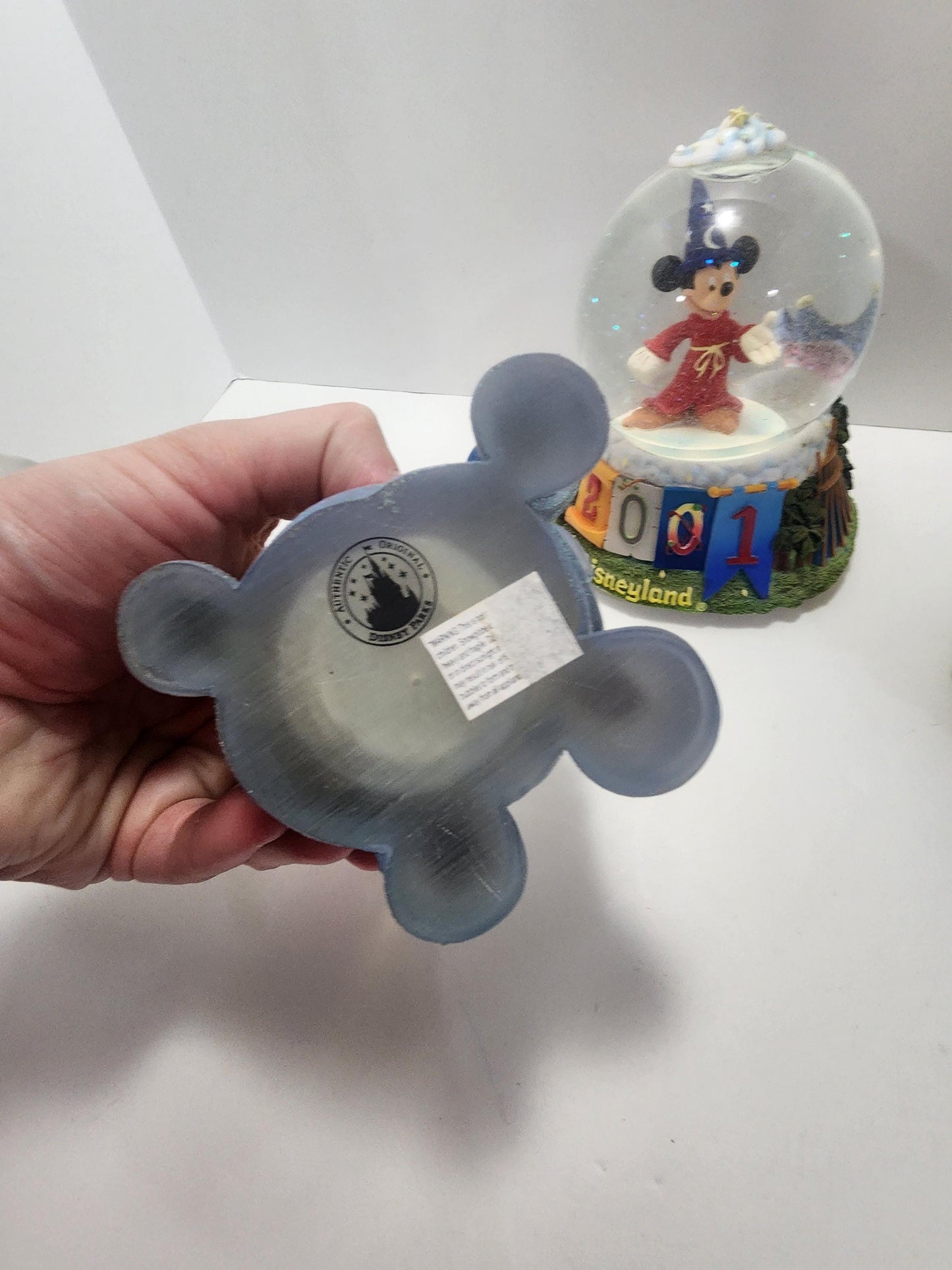 Walt Disney Vintage Snowglobes - Mickey Mouse - Music Boxes - Cinderella - Carabelle Cow - Horace Horsecollar - Vintage Disney - Sorcerer