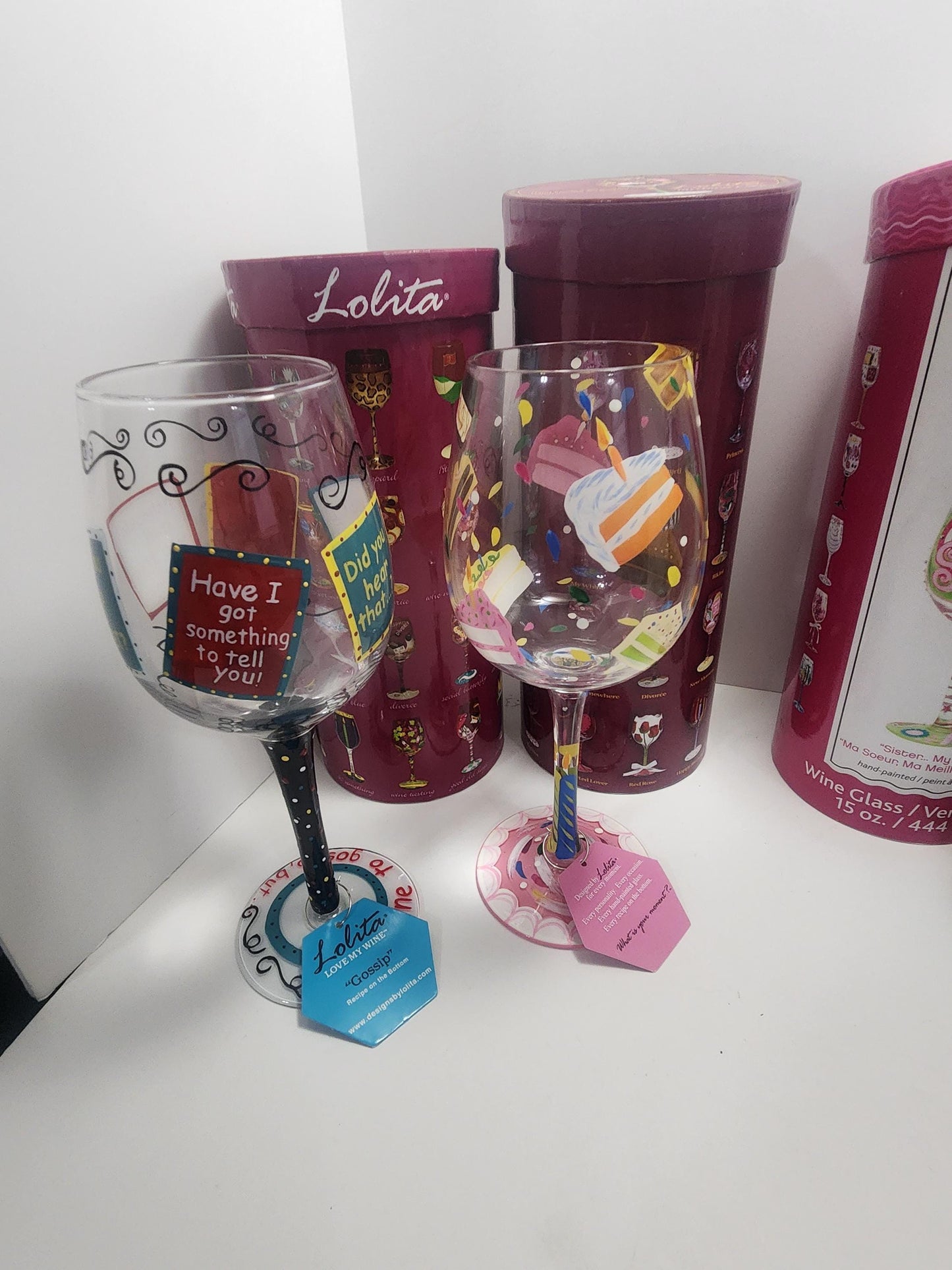 Lolita Martini Glasses - Drinkware - Barware - Martini Glasses - Lolita - Wedding Gift - Birthday Gift