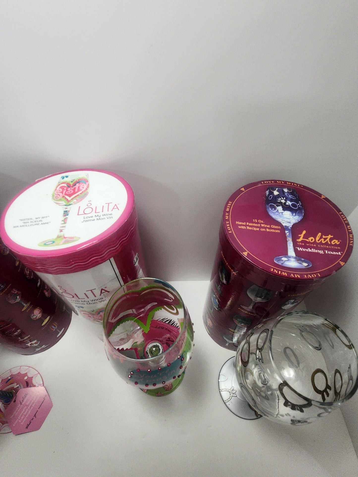 Lolita Martini Glasses - Drinkware - Barware - Martini Glasses - Lolita - Wedding Gift - Birthday Gift