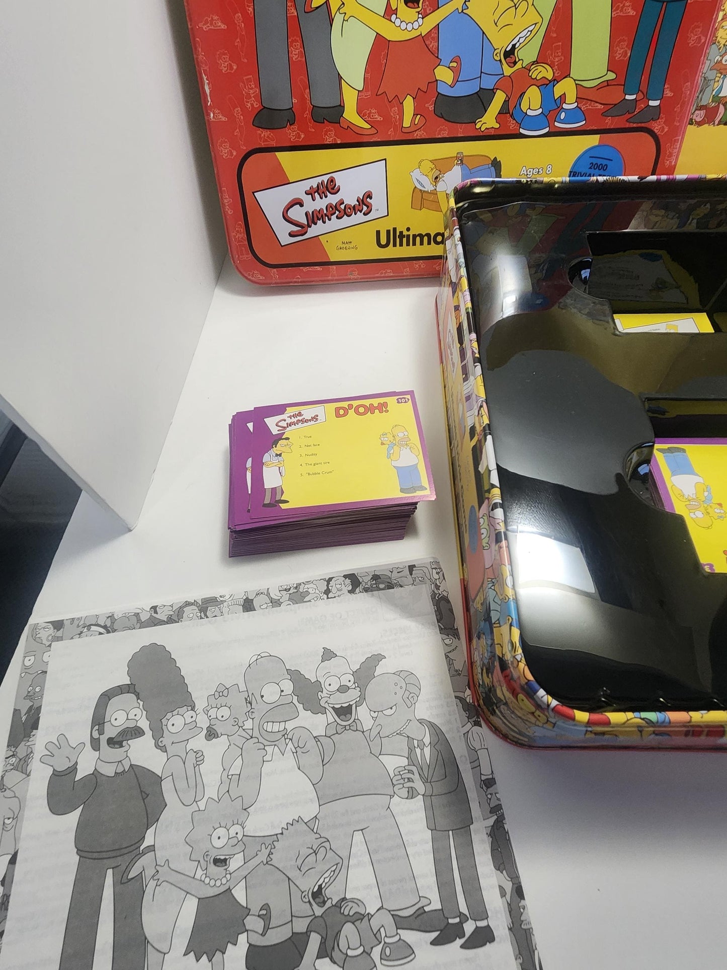 The Simpsons Vintage 2001 Trivia Game - Trivia - Trivia Games - Games - Family Game Night - Board Games - The Simpsons - Simpsons