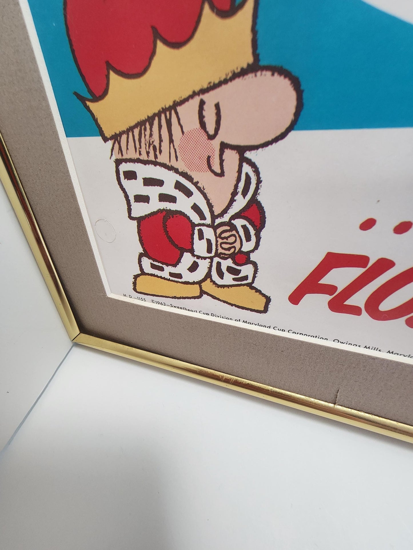 1963 Sweetheart Cup Royal Coffee Hum Dinger Coffe Advertisment Wall Hanging - Advertisments - Humdinger - Hum Dinger - Coffee - Royal Coffee