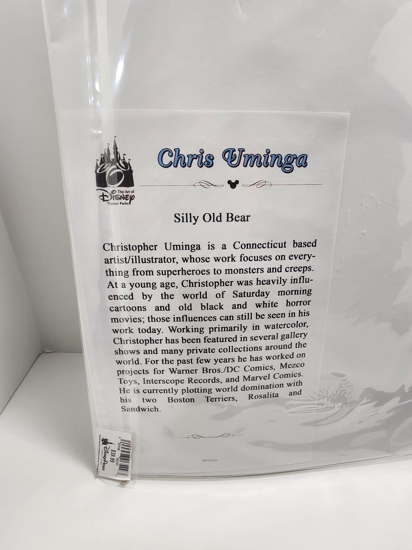 Disney Winnie The Pooh Wall Decor - Wall Decor - Winnie The Pooh - Silly Old Bear - Paintings - Christmas Uminga - Wall Decor - Disney