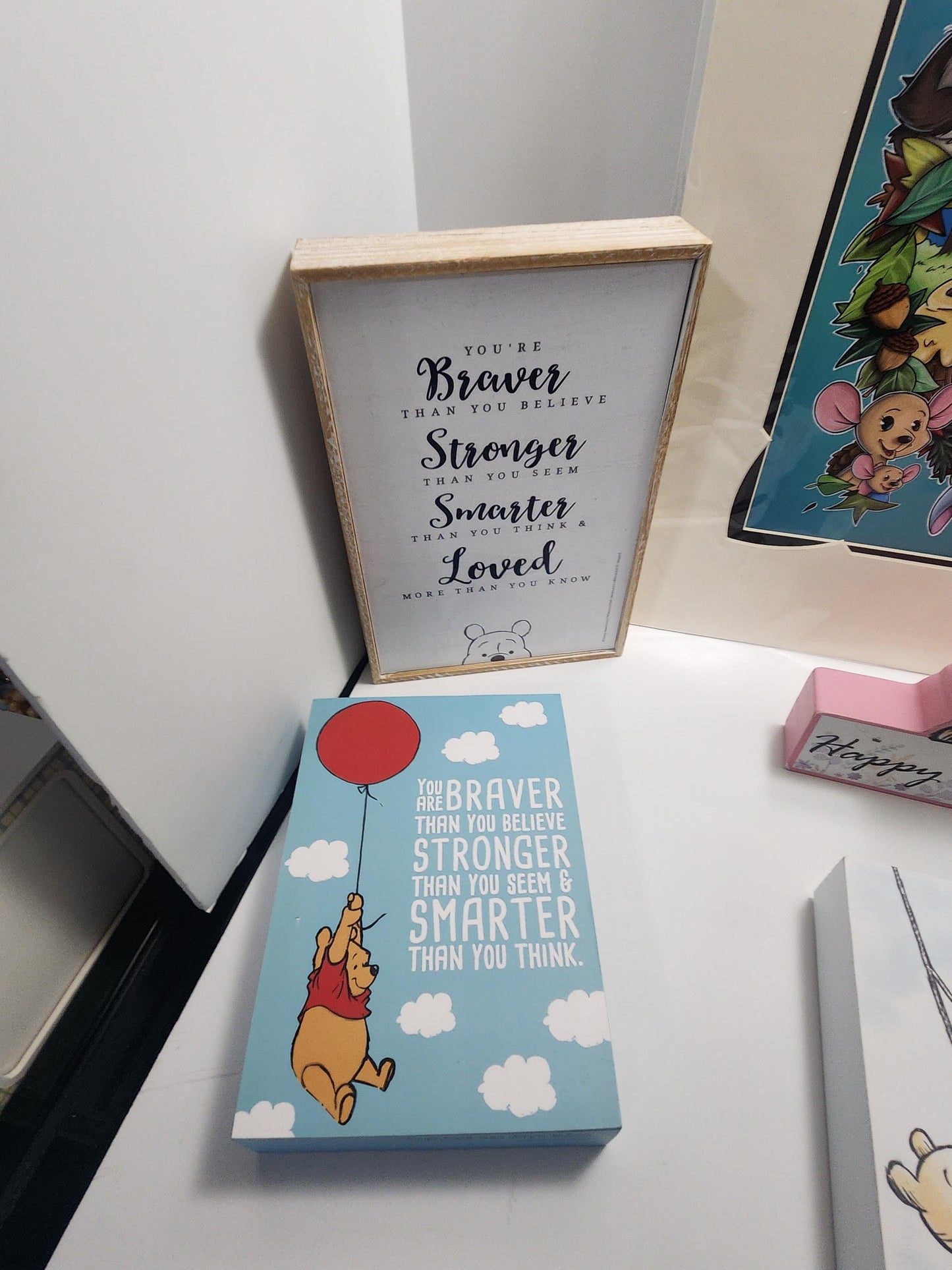 Disney Winnie The Pooh Wall Decor - Wall Decor - Winnie The Pooh - Silly Old Bear - Paintings - Christmas Uminga - Wall Decor - Disney