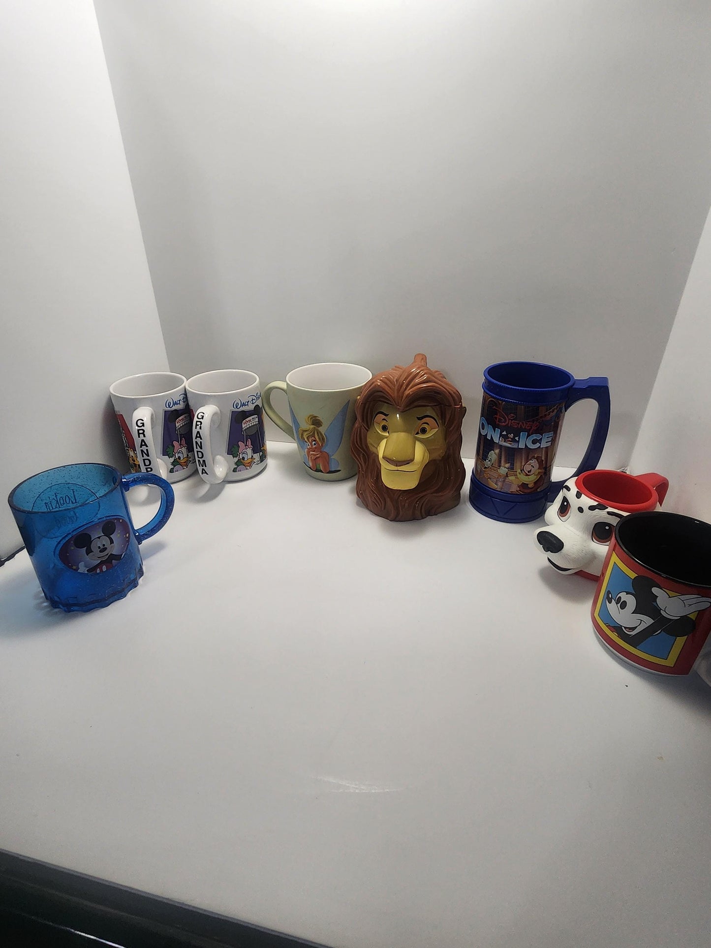 Disney Character Mugs - Mugs - Vintage Mugs - Disney On Ice - Lion King - Gift Mugs - Mickey Mouse - Beauty and the Beast