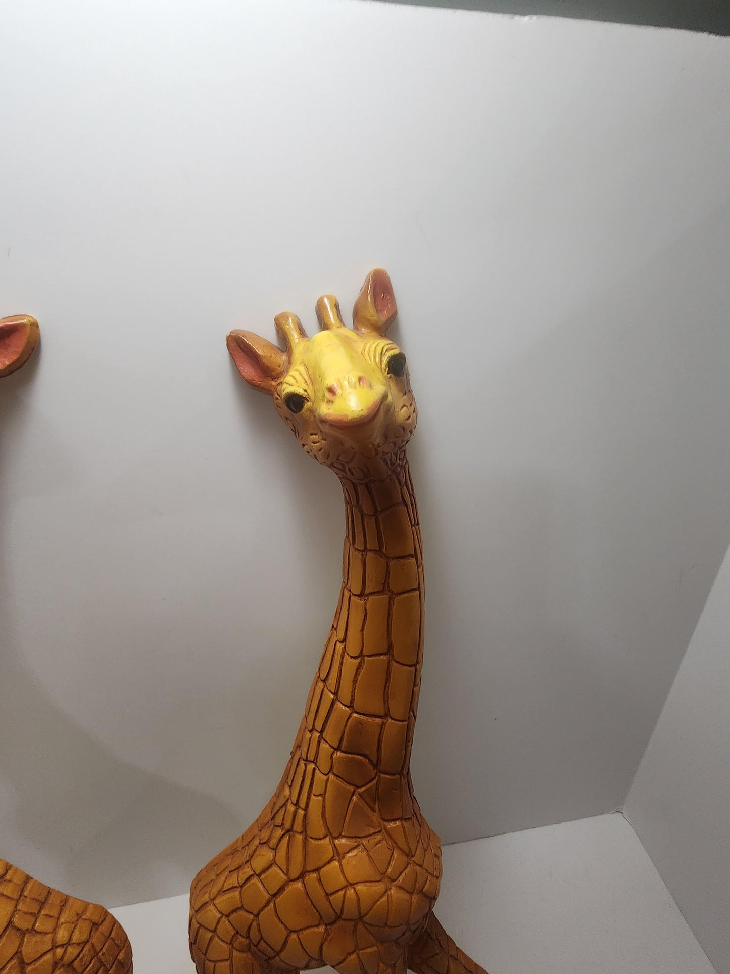 Giraffe Vintage Wall Hangings Set of 2 - Giraffe - Animals - Wall Hangings - Safari - Safari Decor - Vintage Decor