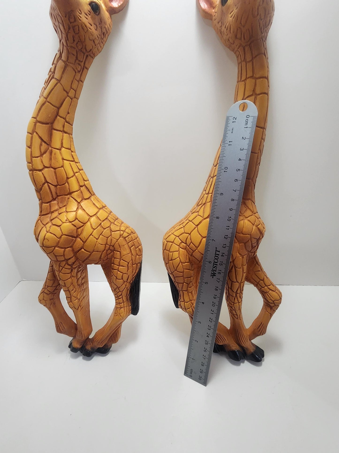 Giraffe Vintage Wall Hangings Set of 2 - Giraffe - Animals - Wall Hangings - Safari - Safari Decor - Vintage Decor