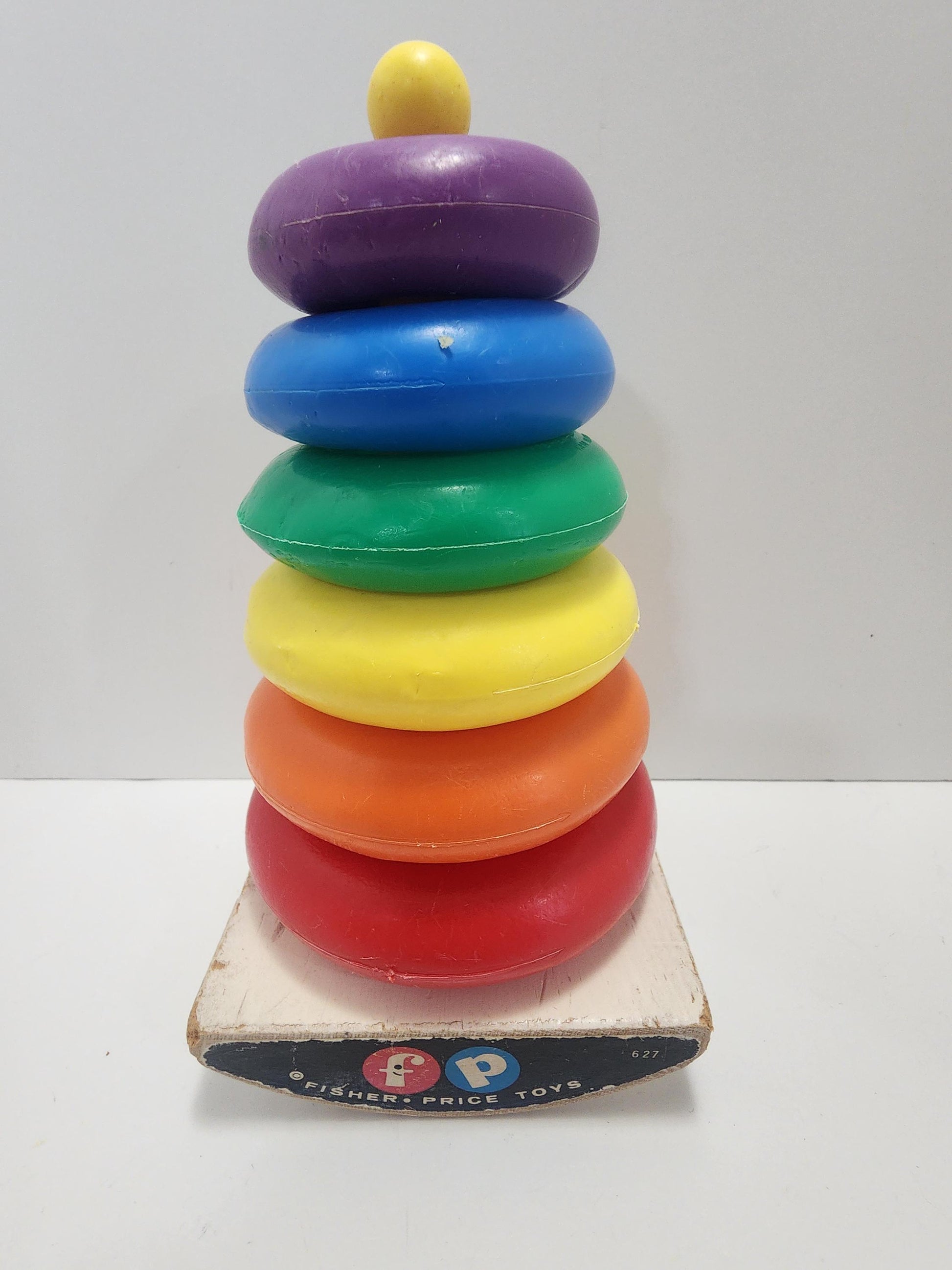 Fisher Price 1960s Stack and Play Rings - Stackable Toys - Fisher Price - Baby Toys - Vintage Toys - Stackable Rings - Toddler Toys
