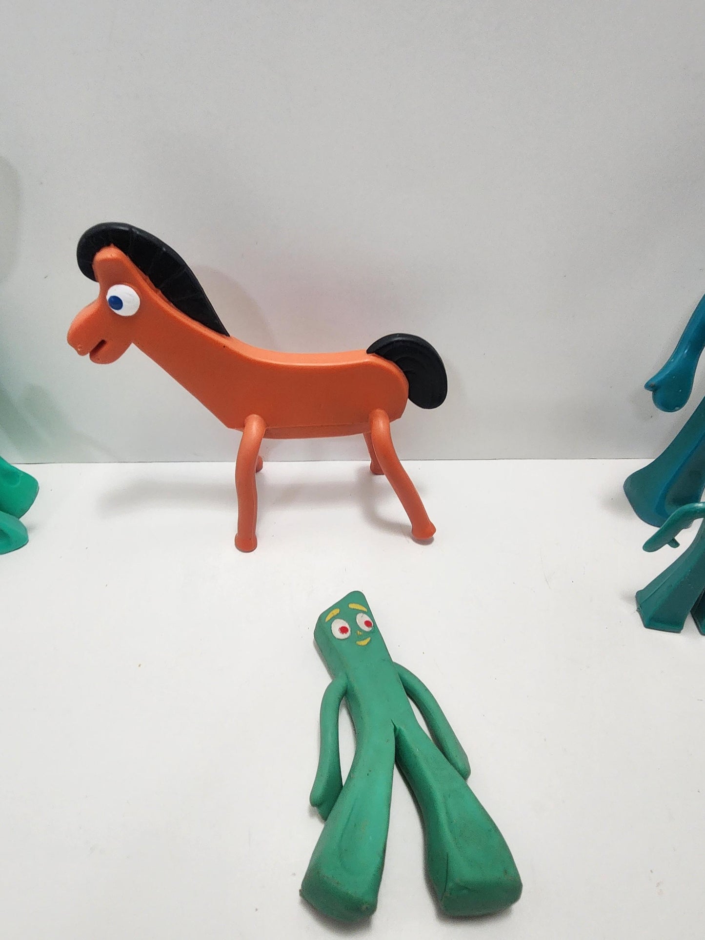 Gumby and Pokey Vintage 1980 1990 Action Figures - Gumby- Pokey - Vintage Toys - 1980s - 1990s