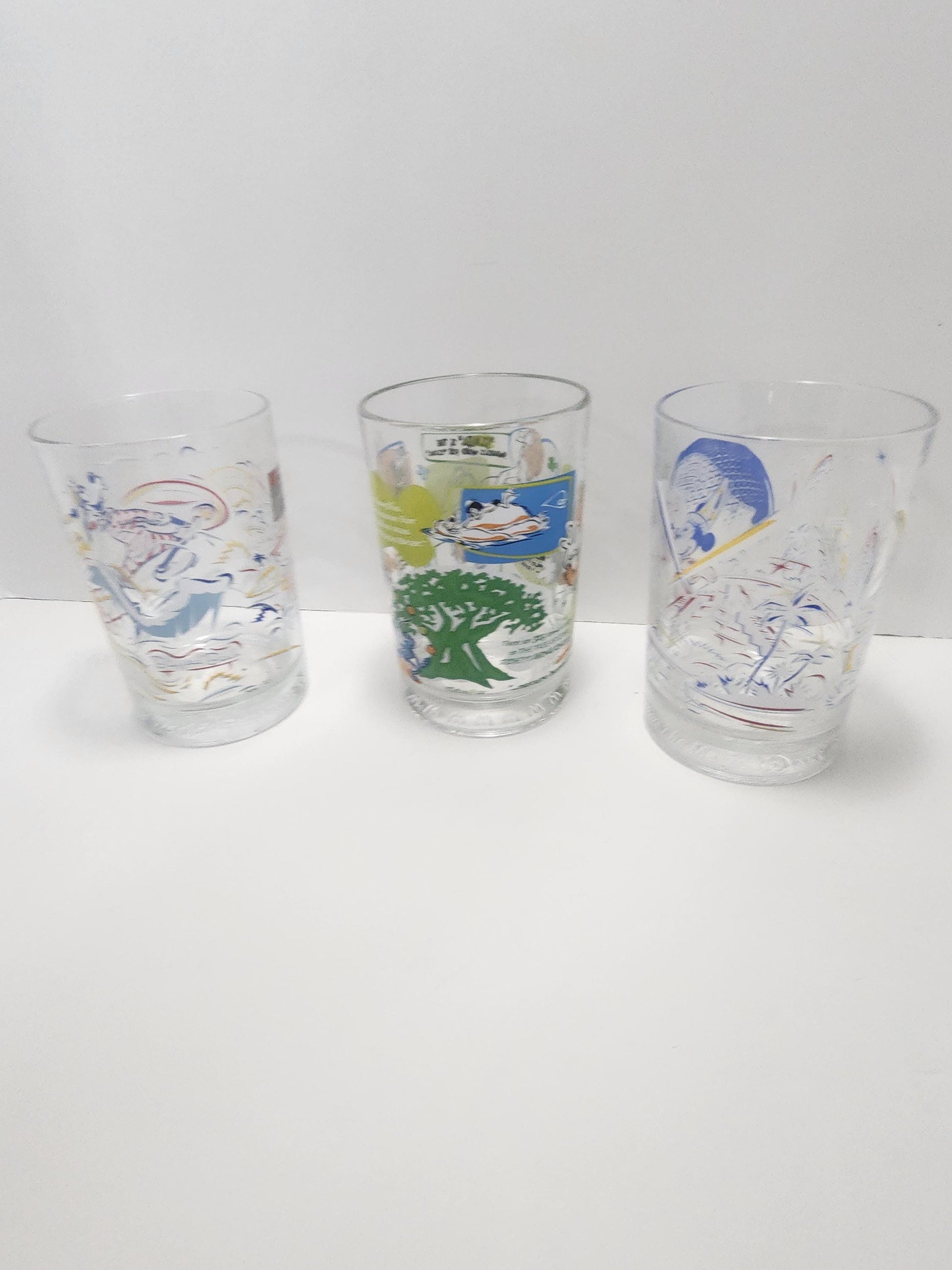 Disney Vintage Character Glasses - 100 Years Of Magic - Disney 25th Anniversary - Disney - Character Glasses - Mickey Mouse - Lion King