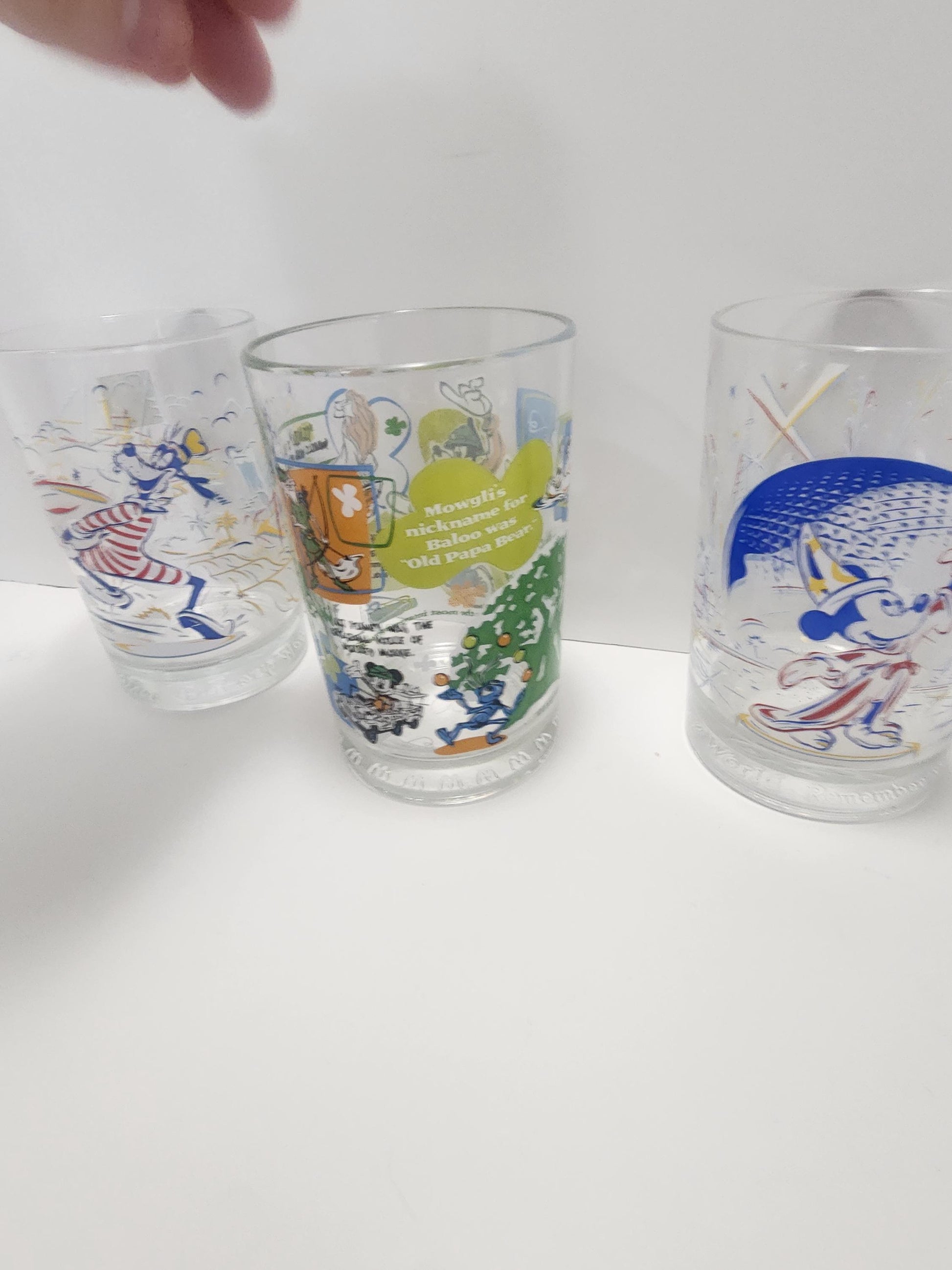 Disney Vintage Character Glasses - 100 Years Of Magic - Disney 25th Anniversary - Disney - Character Glasses - Mickey Mouse - Lion King