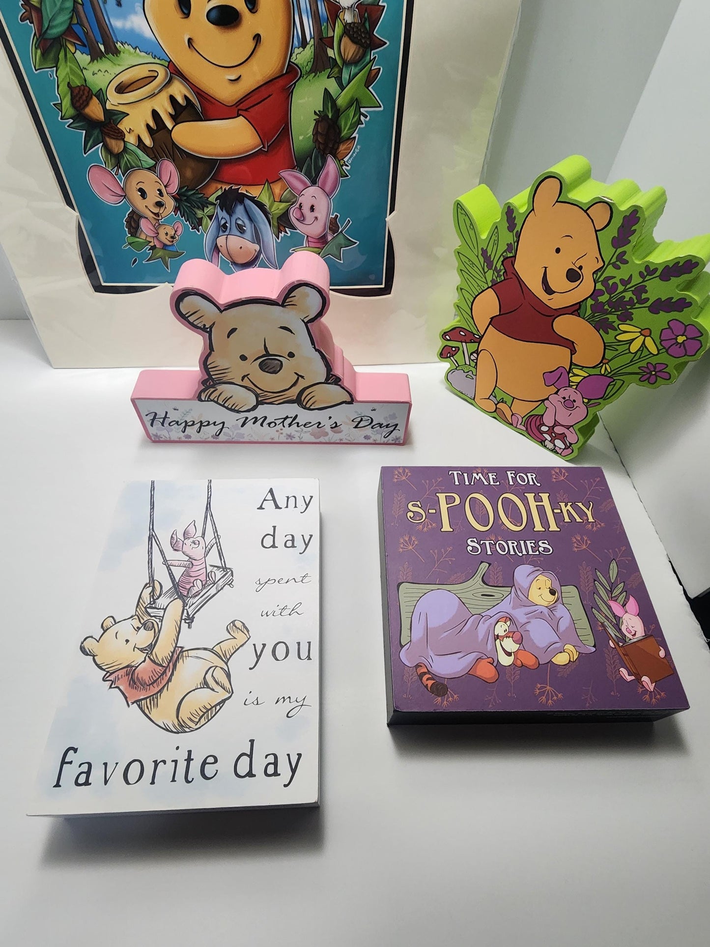 Disney Winnie The Pooh Wall Decor - Wall Decor - Winnie The Pooh - Silly Old Bear - Paintings - Christmas Uminga - Wall Decor - Disney