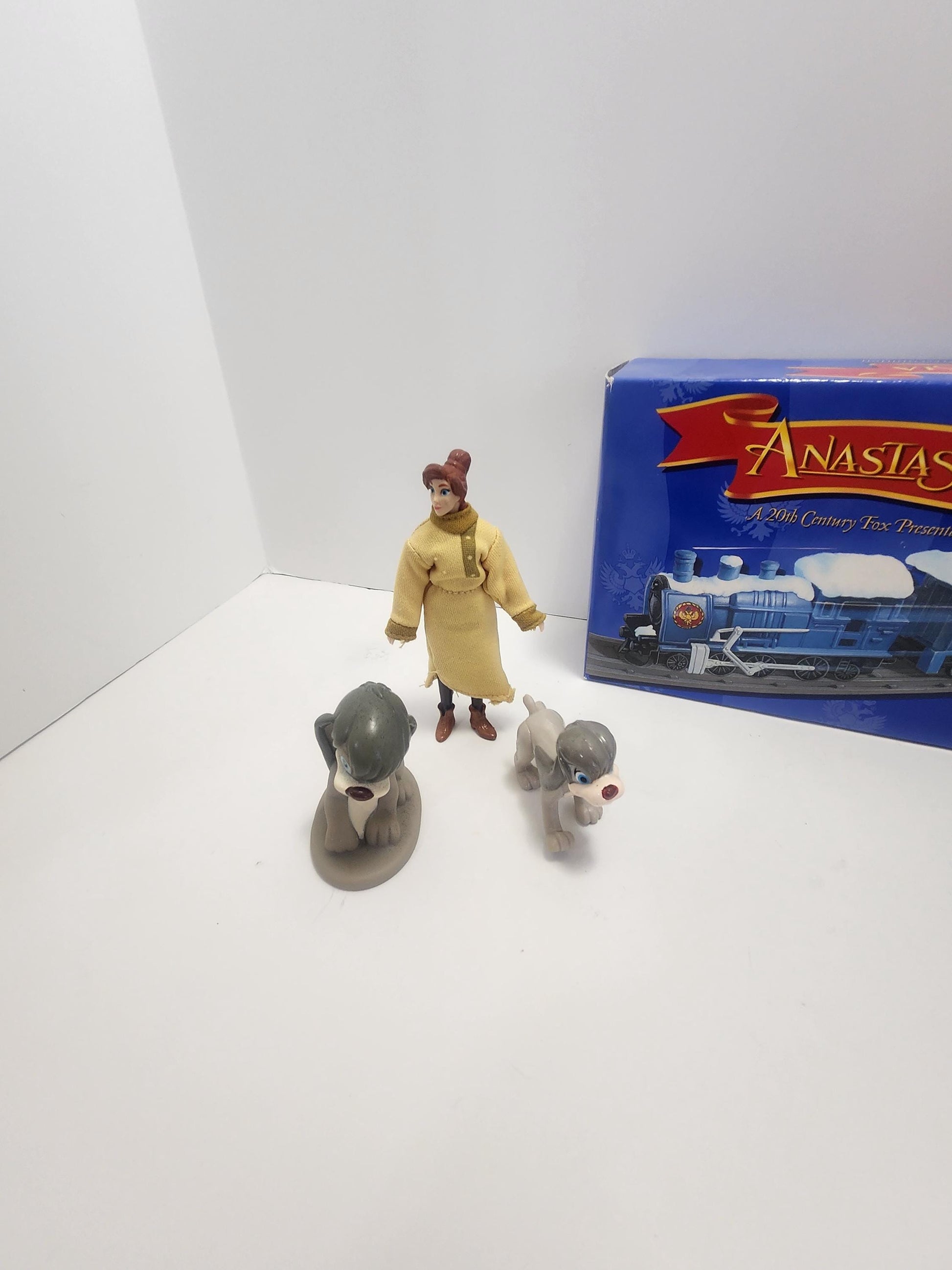Vintage 1997 Anastasia Train Set New In Box - Burger King Toys - Anastasia - Anastasia Toys - Disney Toys - Fox - Fox Toys - Toy Trains