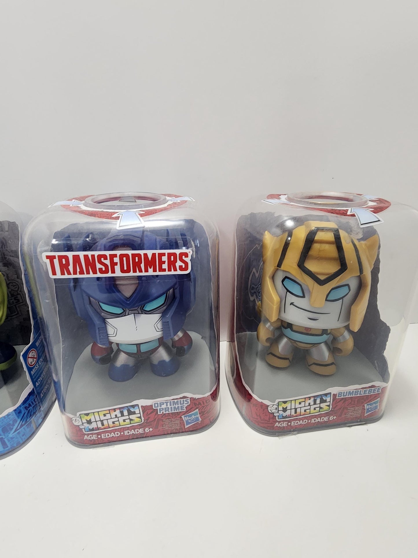 Mighty Mugs Action Figure Collectables - Transformers - Captain Marvel - Talos - Bumblebee - Optimus Prime - Collectables