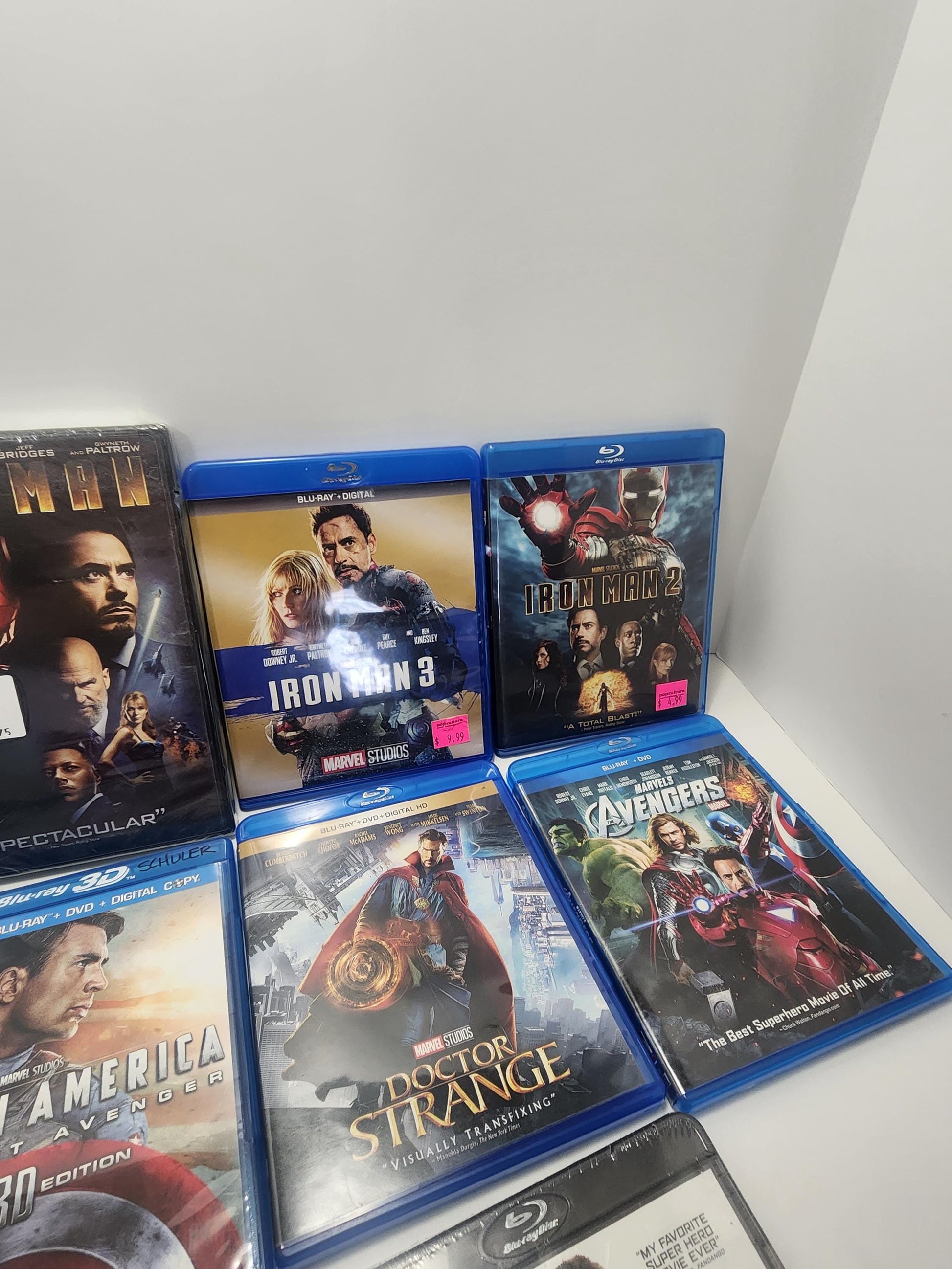 Marvel Blu Ray & Dvds - Movies - Superheros - Marvel - Marvel Movies
