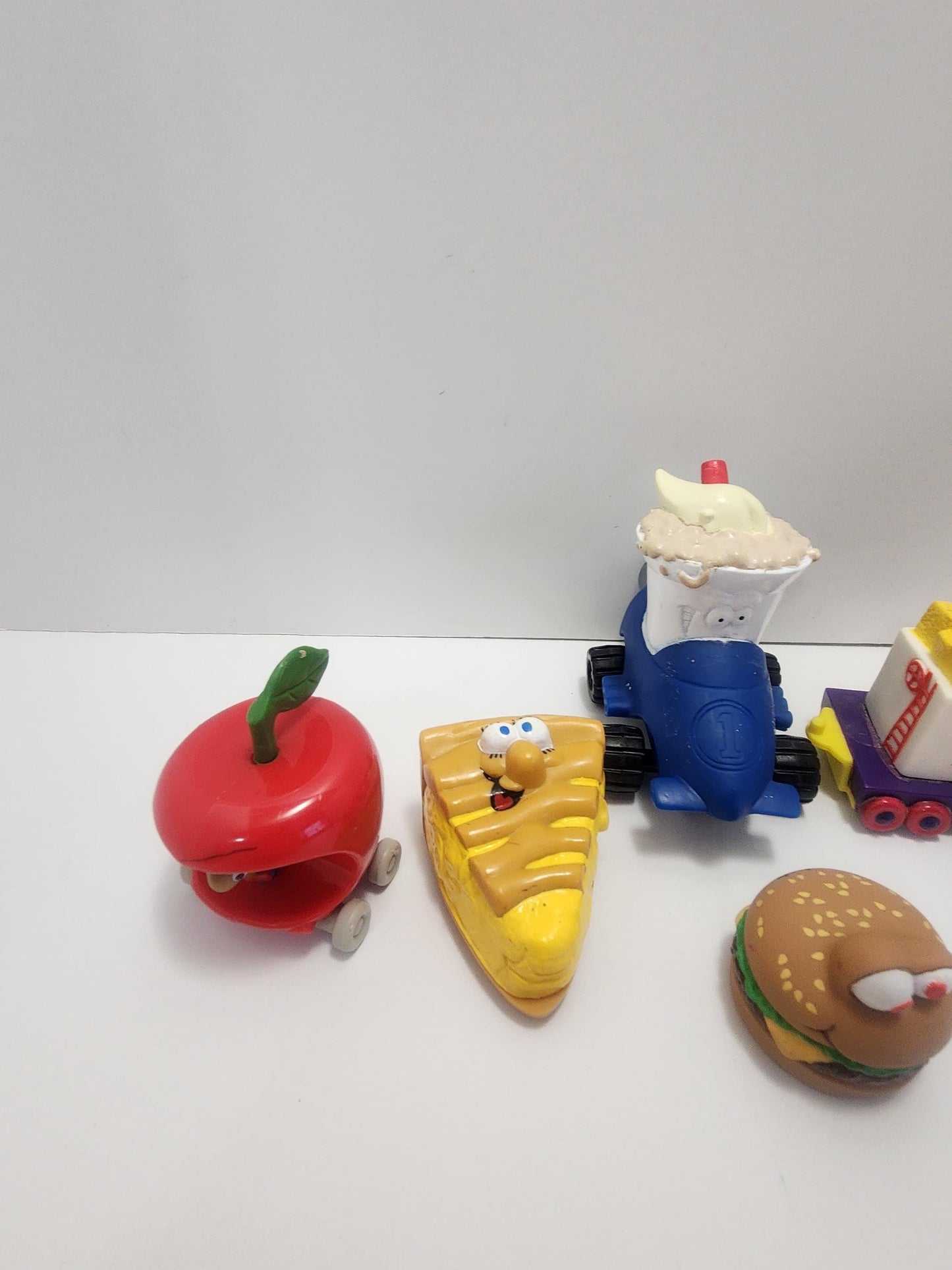 Food Toys 1980s 1990s Vintage Figures - McDonald's - Wendy's Toys - Sonic Toys - Happy Meal Toys - Lickety Splits