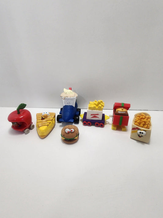 Food Toys 1980s 1990s Vintage Figures - McDonald's - Wendy's Toys - Sonic Toys - Happy Meal Toys - Lickety Splits